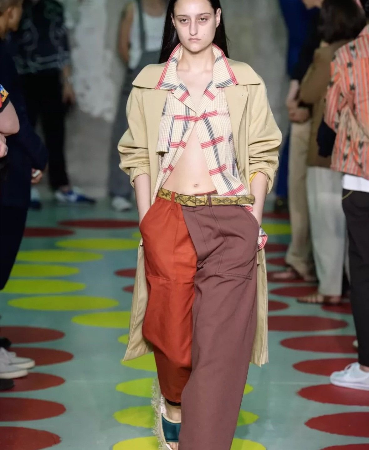 Marni MARNI SS20 fashion show plaid shirt jacket2412-Nextarrow Size US M / EU 48-50 / 2 - 8 Thumbnail