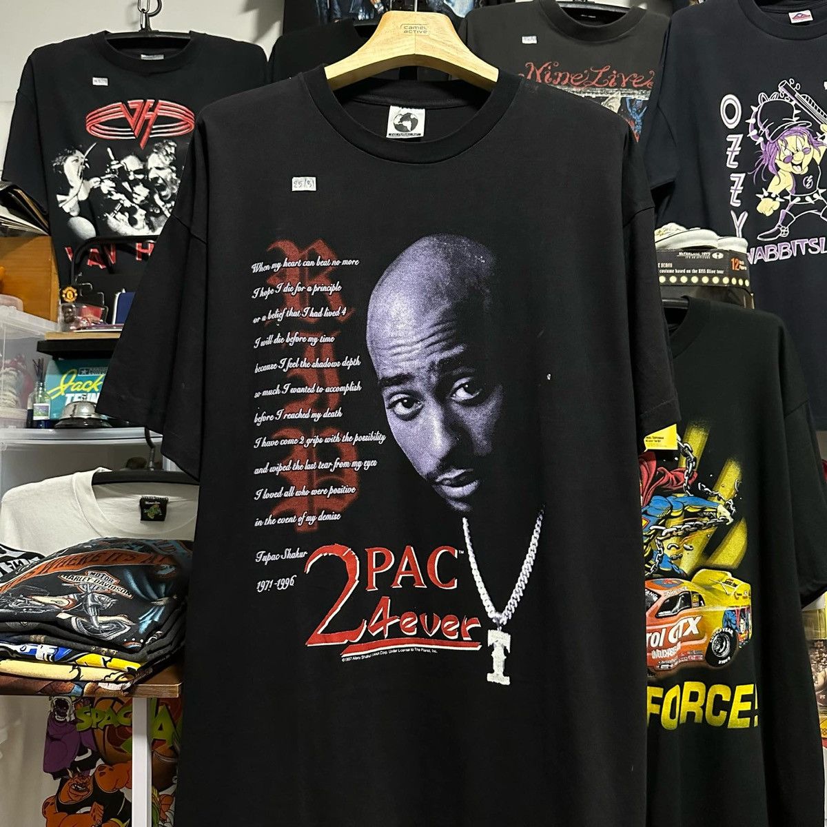 Rap Tees × Vintage Tupac 1997’ Official Size US L / EU 52-54 / 3 - 1 Thumbnail