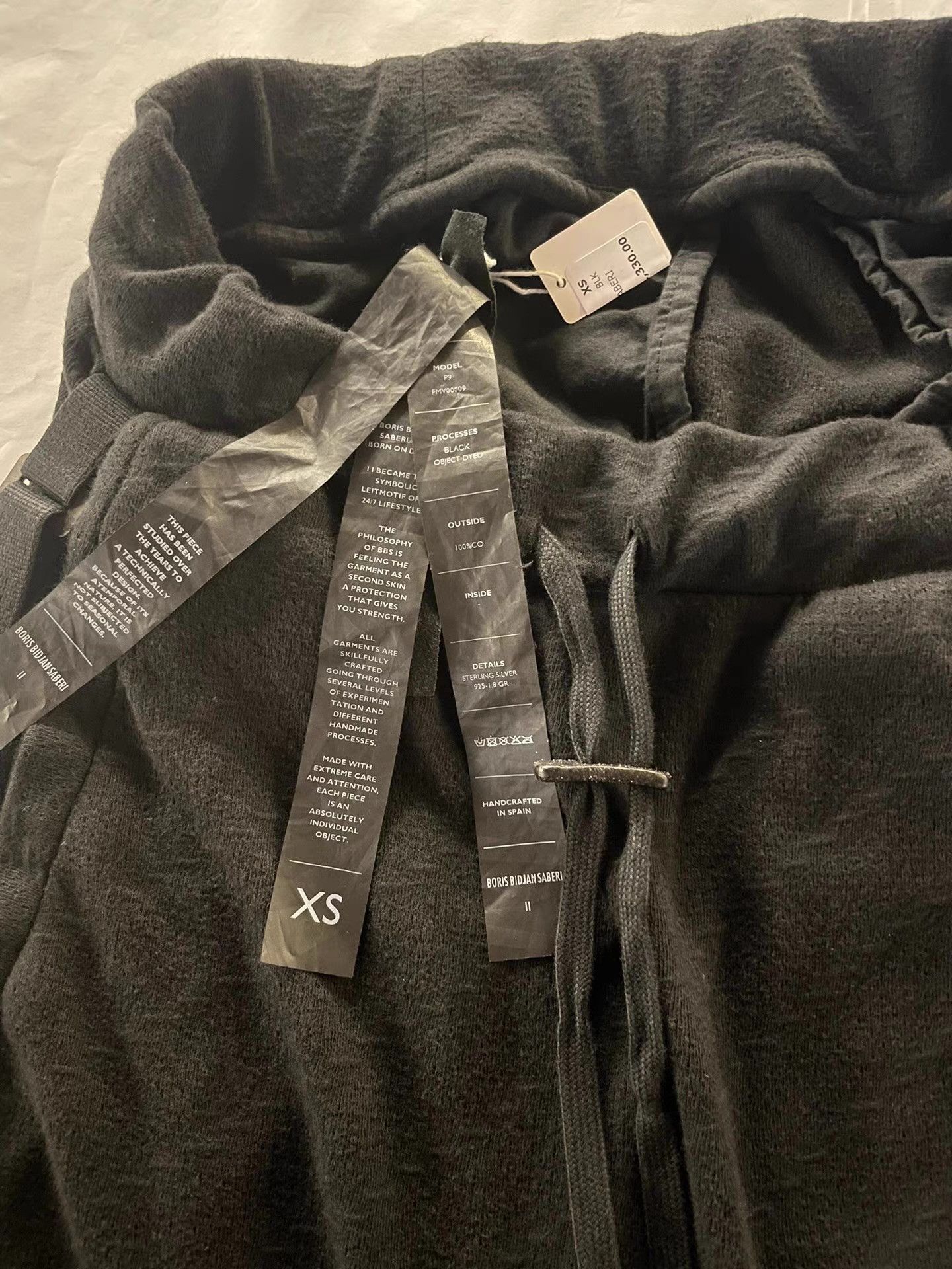 Boris Bidjan Saberi BBS Boris Bidjan Saberi Adjustable Length Pleated Ｑ25 Size US 30 / EU 46 - 3 Thumbnail