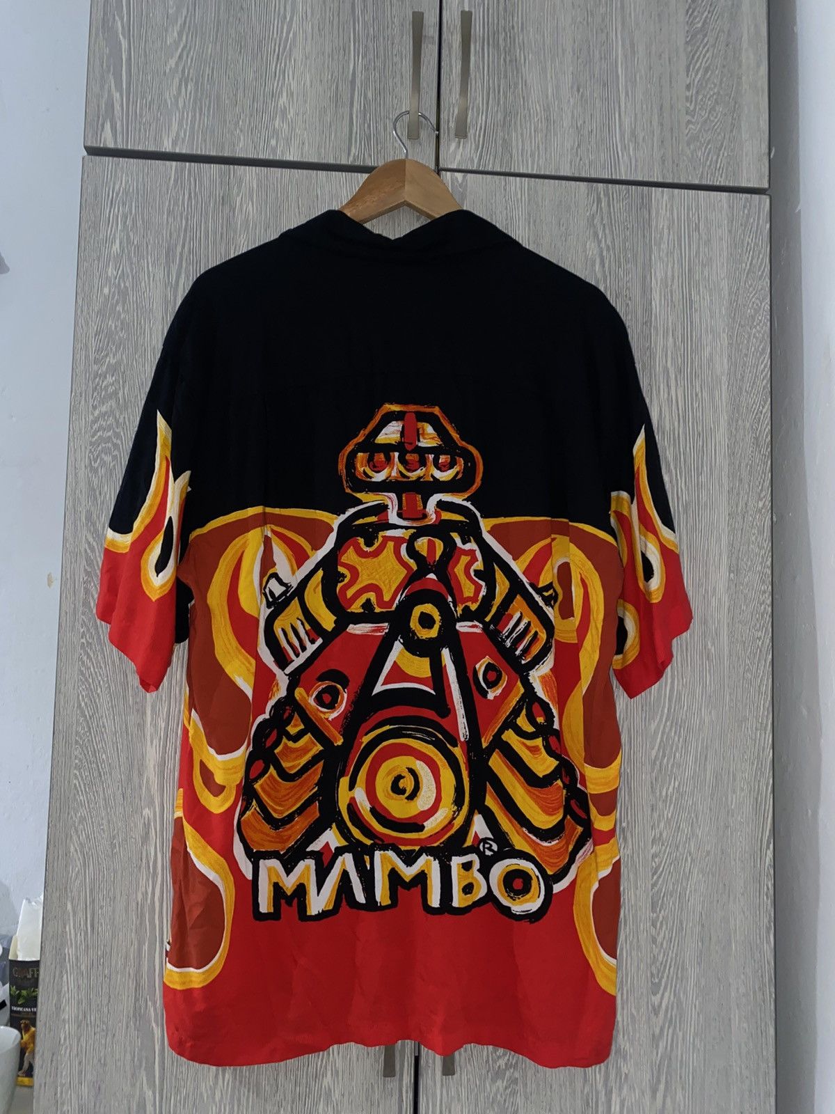 Mambo ➕ rare mambo loud shirt flames iconic Robin Williams vintage Size US M / EU 48-50 / 2 - 1 Thumbnail