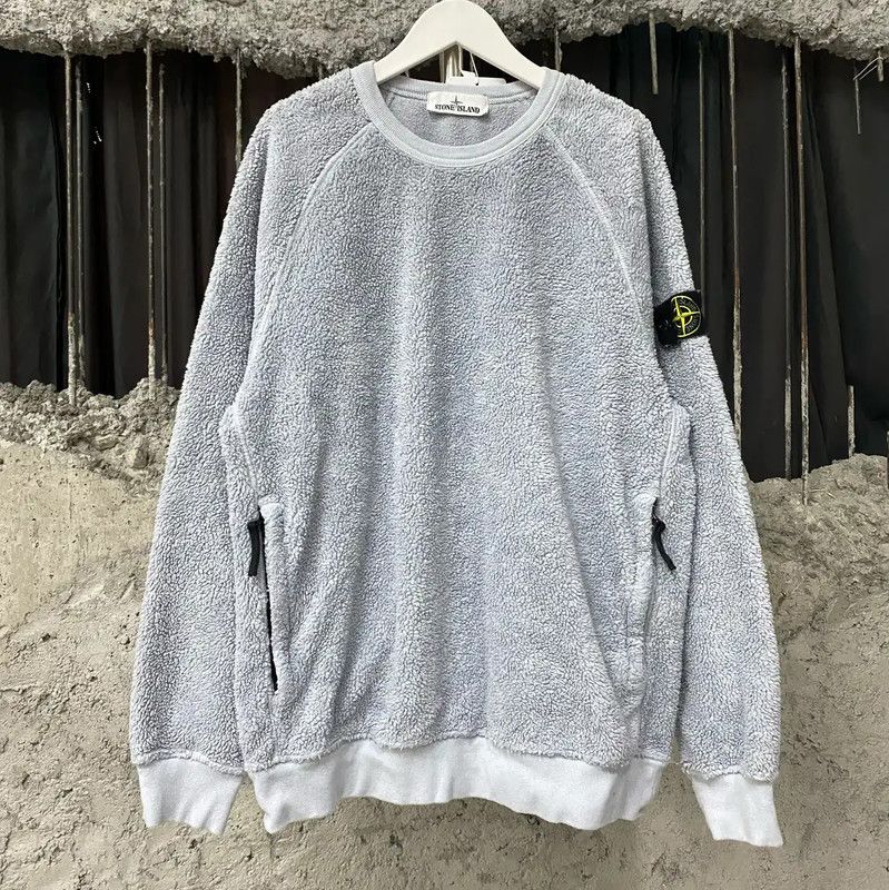 Stone Island Stone Island Mid-Length Gray Long Sleeve Sweatshirt 0089 Size US M / EU 48-50 / 2 - 1 Thumbnail