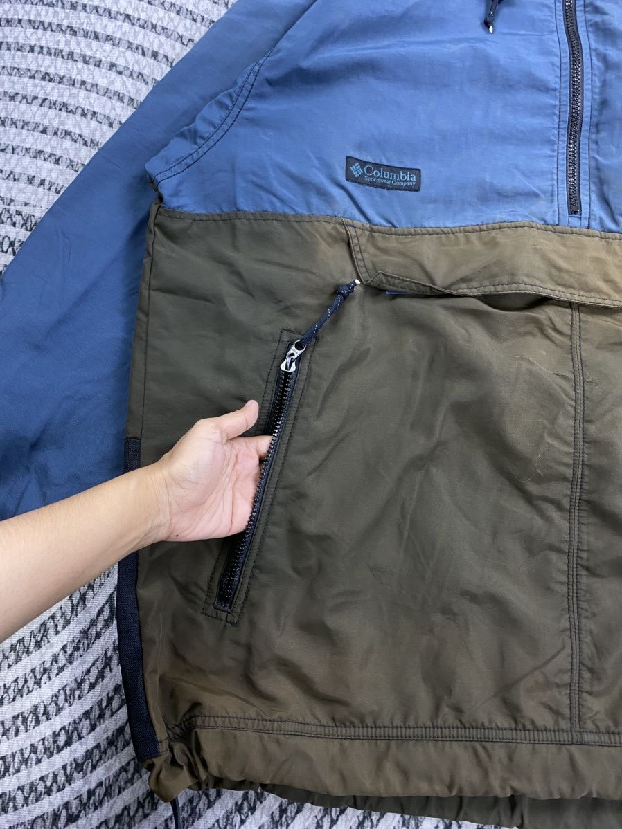 Columbia Vintage Columbia Halfzip Anorak Windbreaker Jacket Size US XL / EU 56 / 4 - 6 Thumbnail