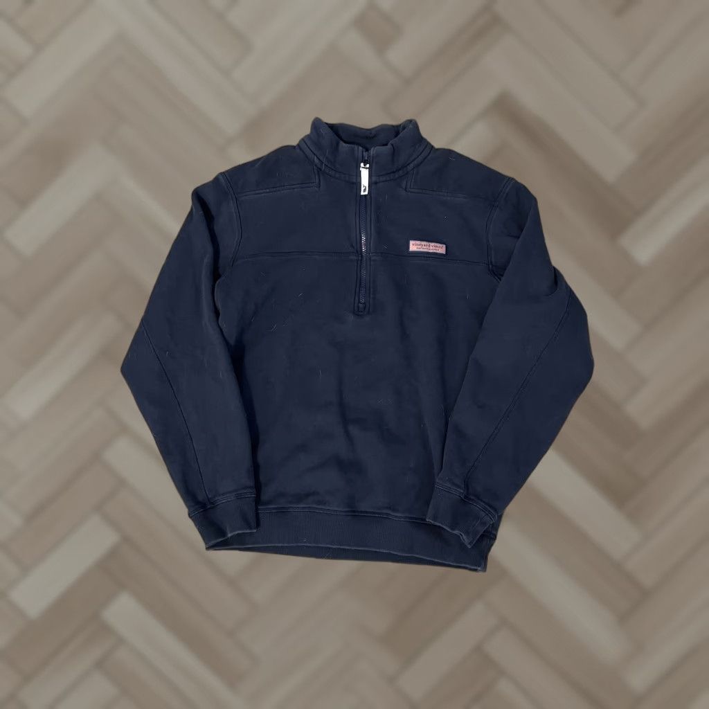 Vineyard Vines Vineyard Vines 1/2 Zip Sweater Long Sleeve Collegiate Shirt S Blue Size US S / EU 44-46 / 1 - 1 Thumbnail