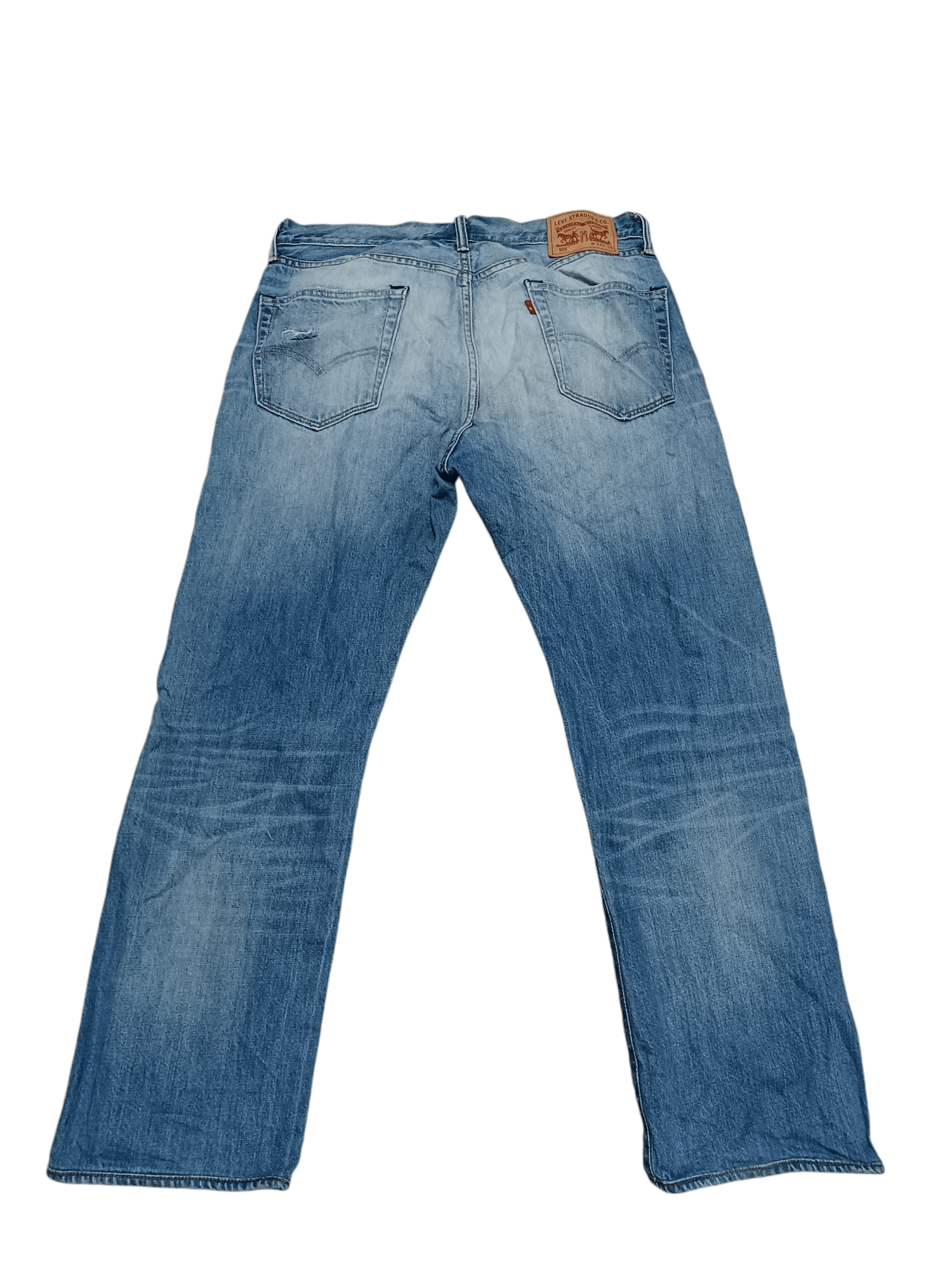 Levi's LEVIS 505 STRAIGHT W34 L34 JEANS DENIM Size US 34 / EU 50 - 2 Thumbnail
