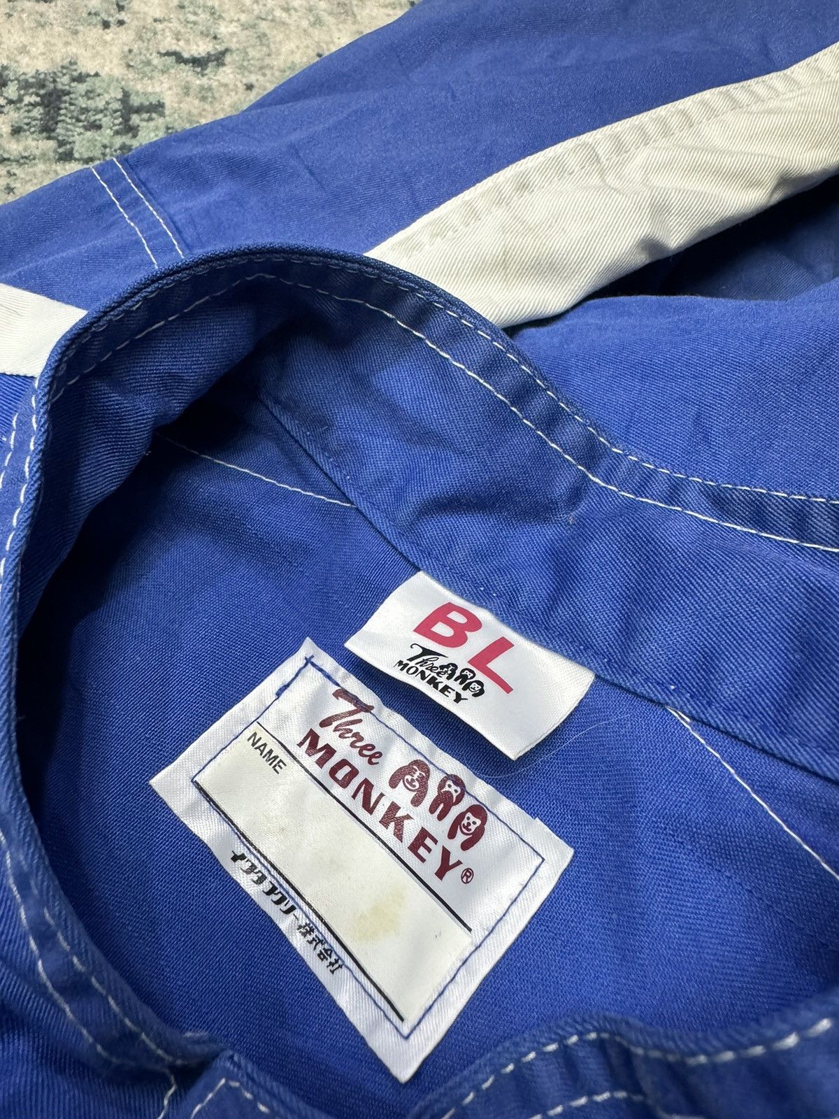 Japanese Brand × Vintage KATAYAMA COLLEGE AUTOMOTIVE TECH BIB OVERALL ORANGE TAB Size US 32 / EU 48 - 5 Thumbnail
