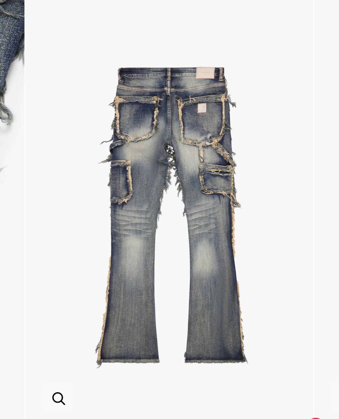 Valabasas Valabasas Dirty Vintage Denim 32 Size US 32 / EU 48 - 3 Thumbnail
