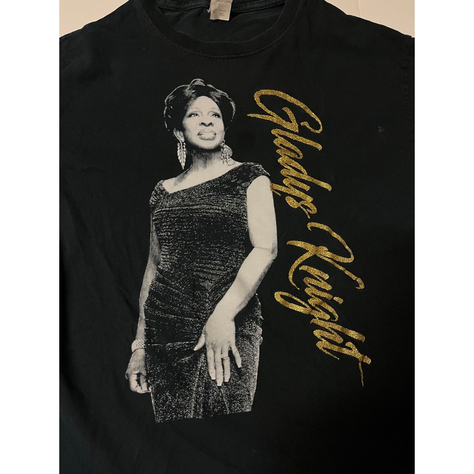 Fruit Of The Loom Gladys Knight size medium vintage shirt glitter Size US M / EU 48-50 / 2 - 2 Thumbnail