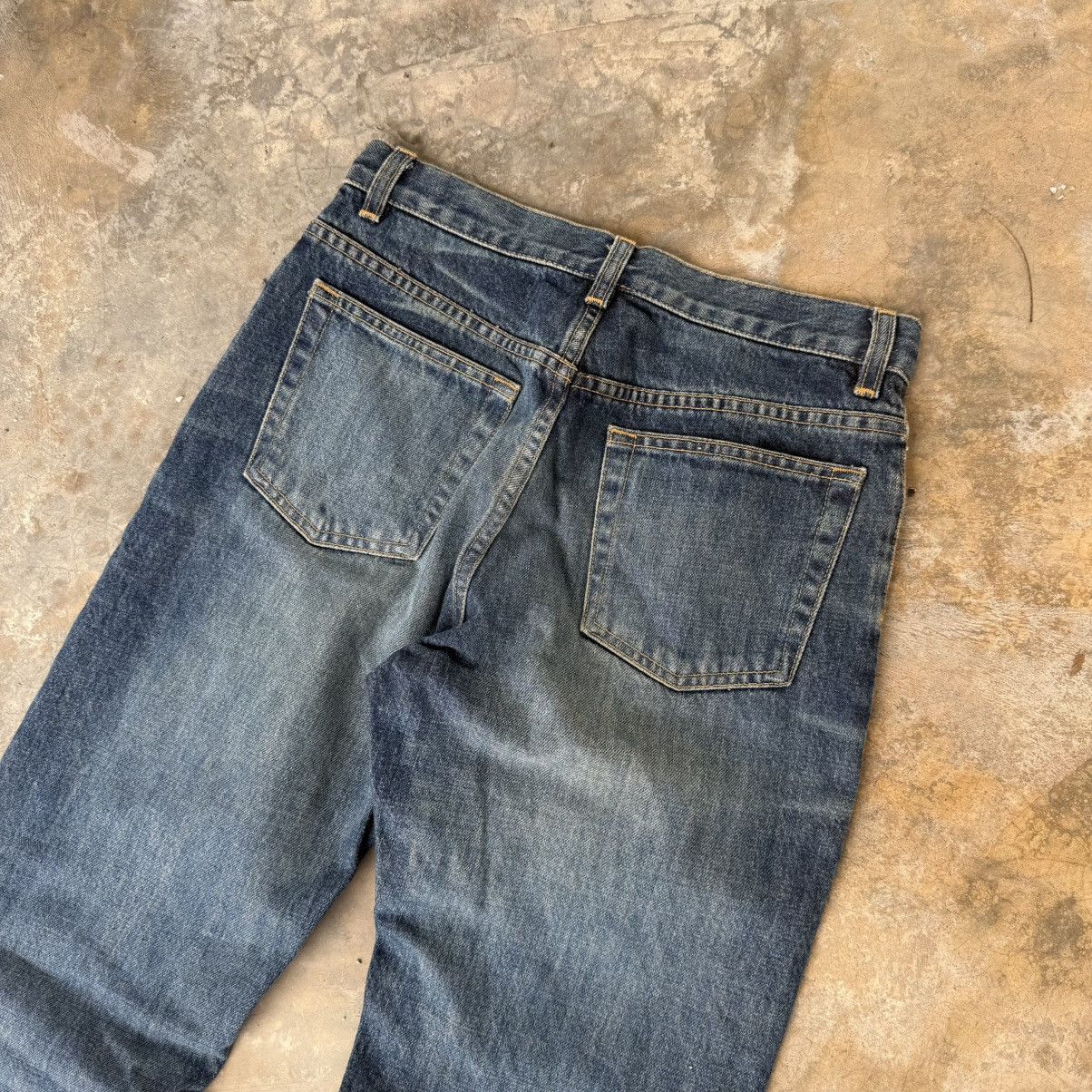 Helmut Lang Vintage Helmut Lang Relaxed Cut Dark Denim Size US 27 - 6 Thumbnail