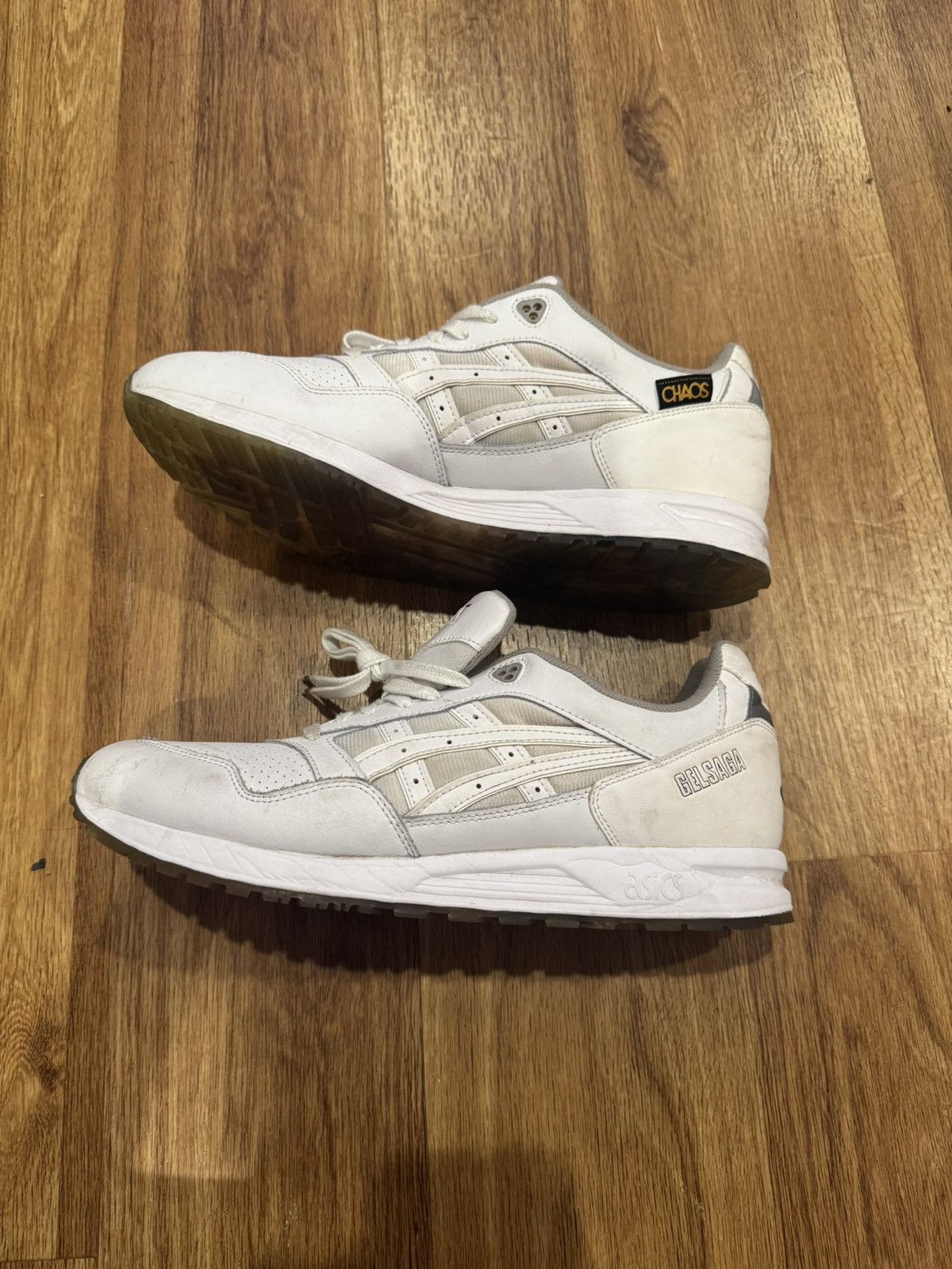 Asics × Vivienne Westwood Vivenne Westwood Asics Gel Saga White Size US 13 / EU 46 - 1 Thumbnail
