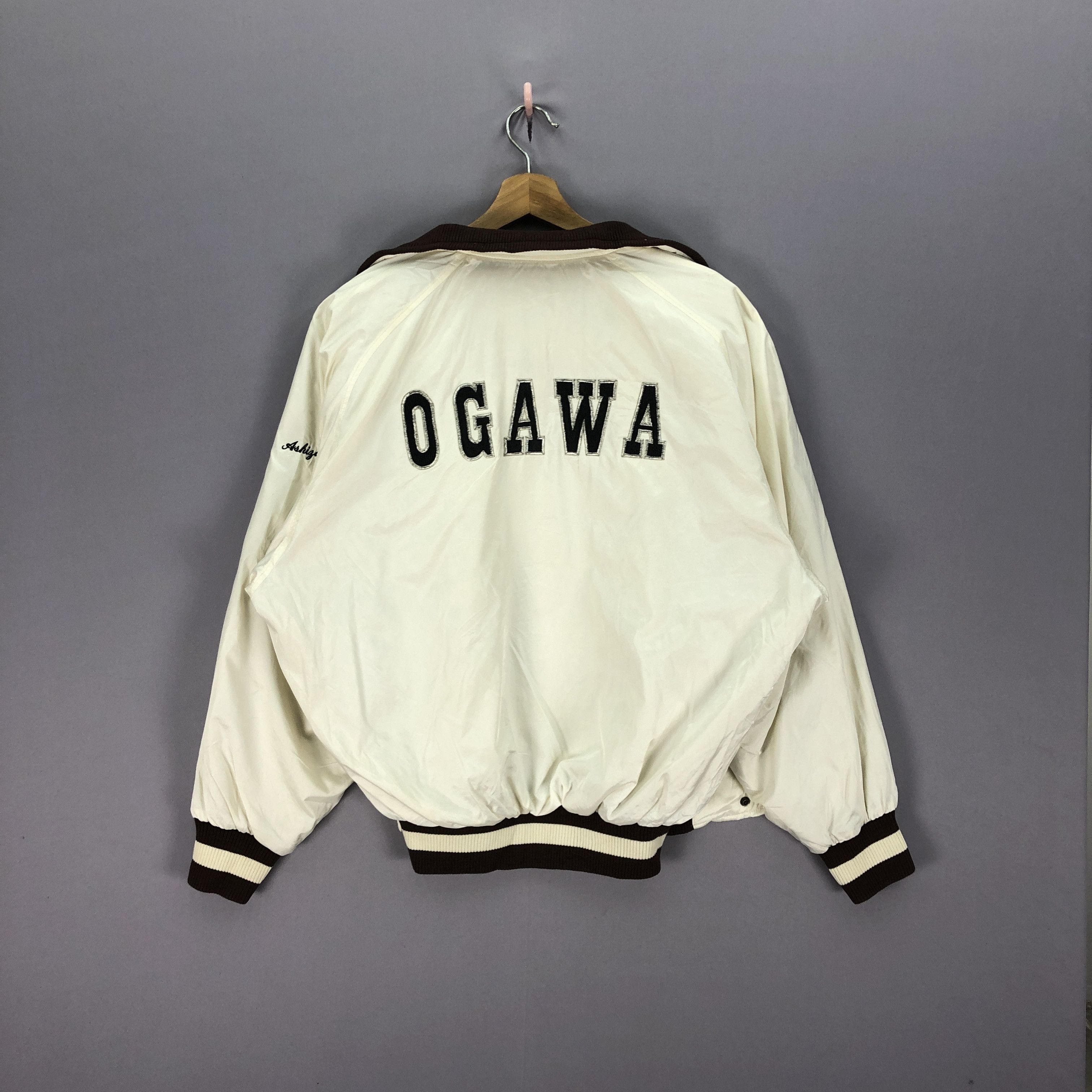 Japanese Brand × Vintage Vintage Ogawa Baseball Club Jacket Rawlings Japanese Jacket Size US XL / EU 56 / 4 - 1 Thumbnail