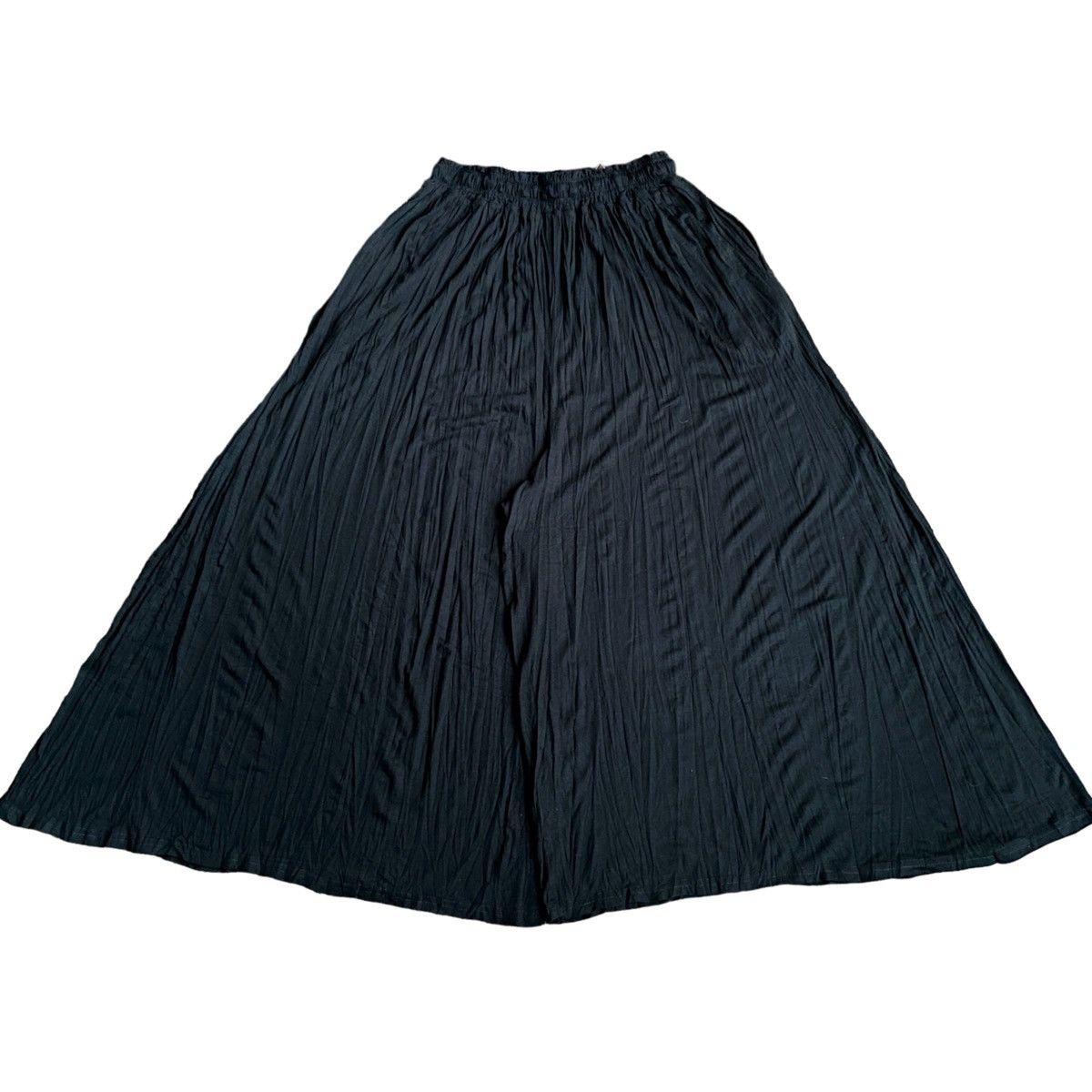 Japanese Brand × Vintage × Yohji Yamamoto Rare Japanese Brand Suzanne Ultra Wide Leg Pleated Pants Size US 34 / EU 50 - 4 Thumbnail