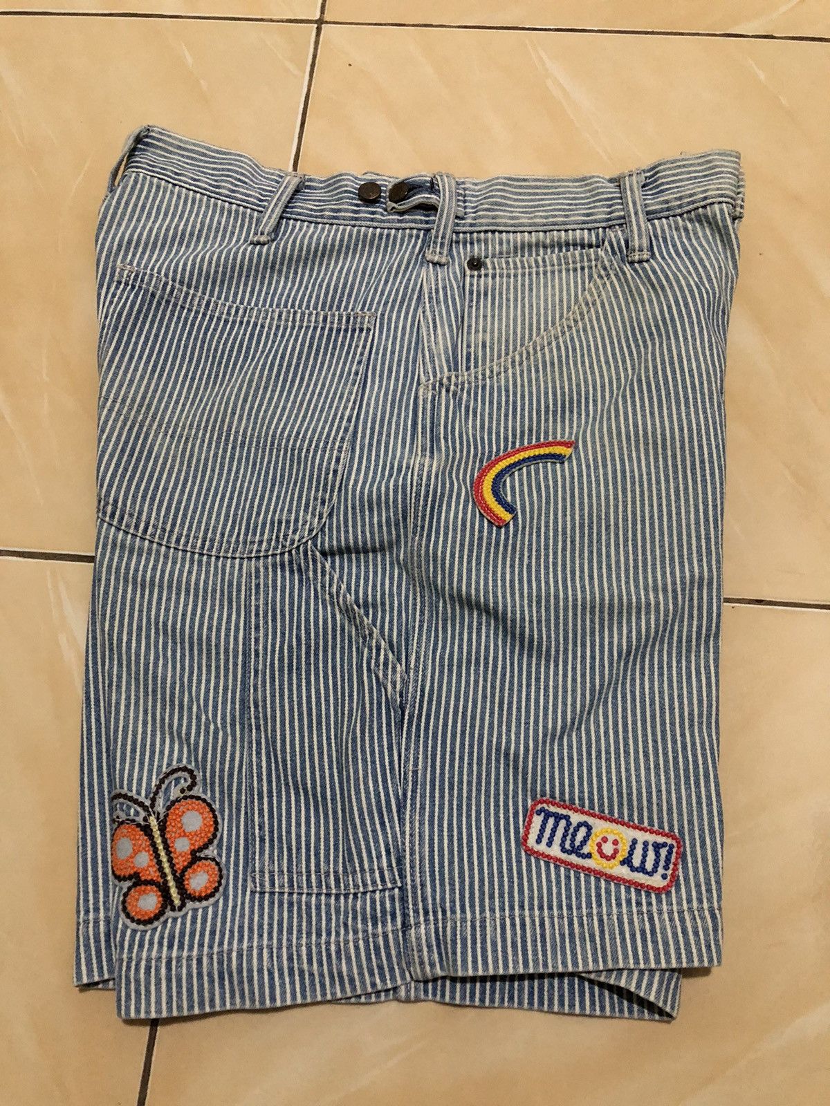 Hysteric Glamour × Japanese Brand Hysteric Glamour Carpenter Strip Embroidered Patch Pant Size US 30 / EU 46 - 9 Thumbnail