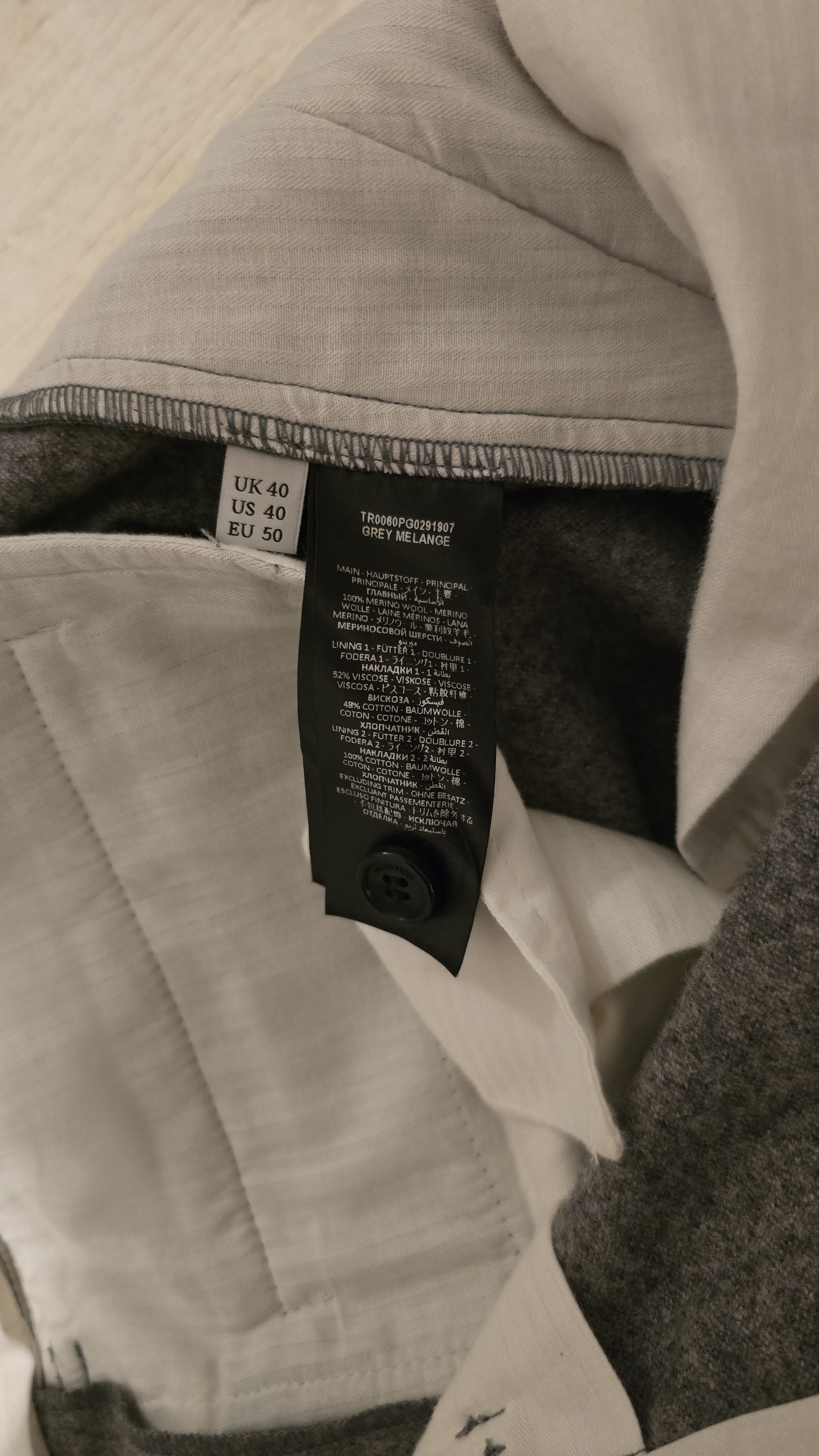 JW Anderson DOUBLE HEM CARGO TROUSERS Size US 34 / EU 50 - 9 Thumbnail