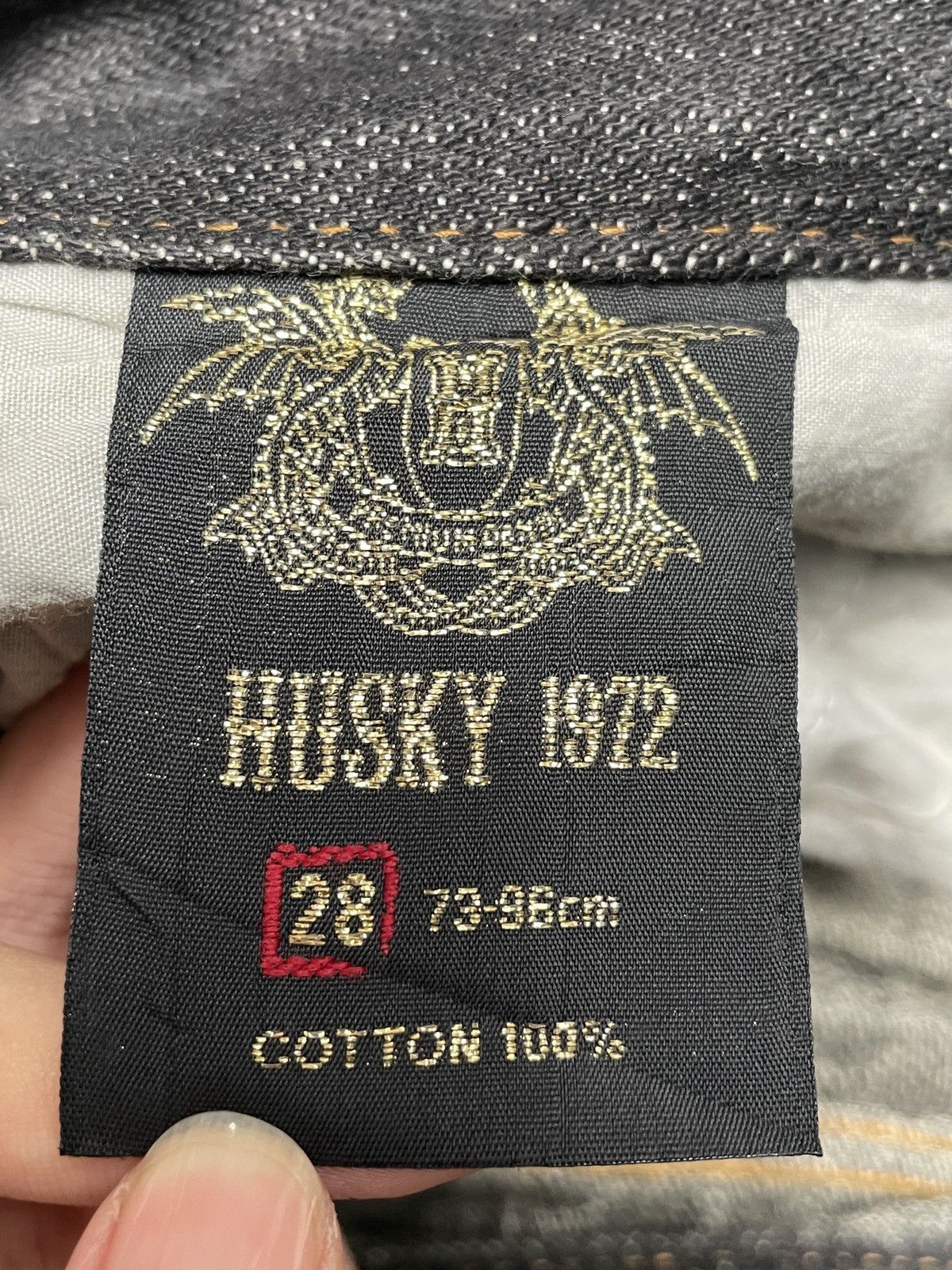 If Six Was Nine Rare Design Vintage Japanese Brand Husky Flared Jeans 2000s Size US 28 / EU 44 - 13 Thumbnail
