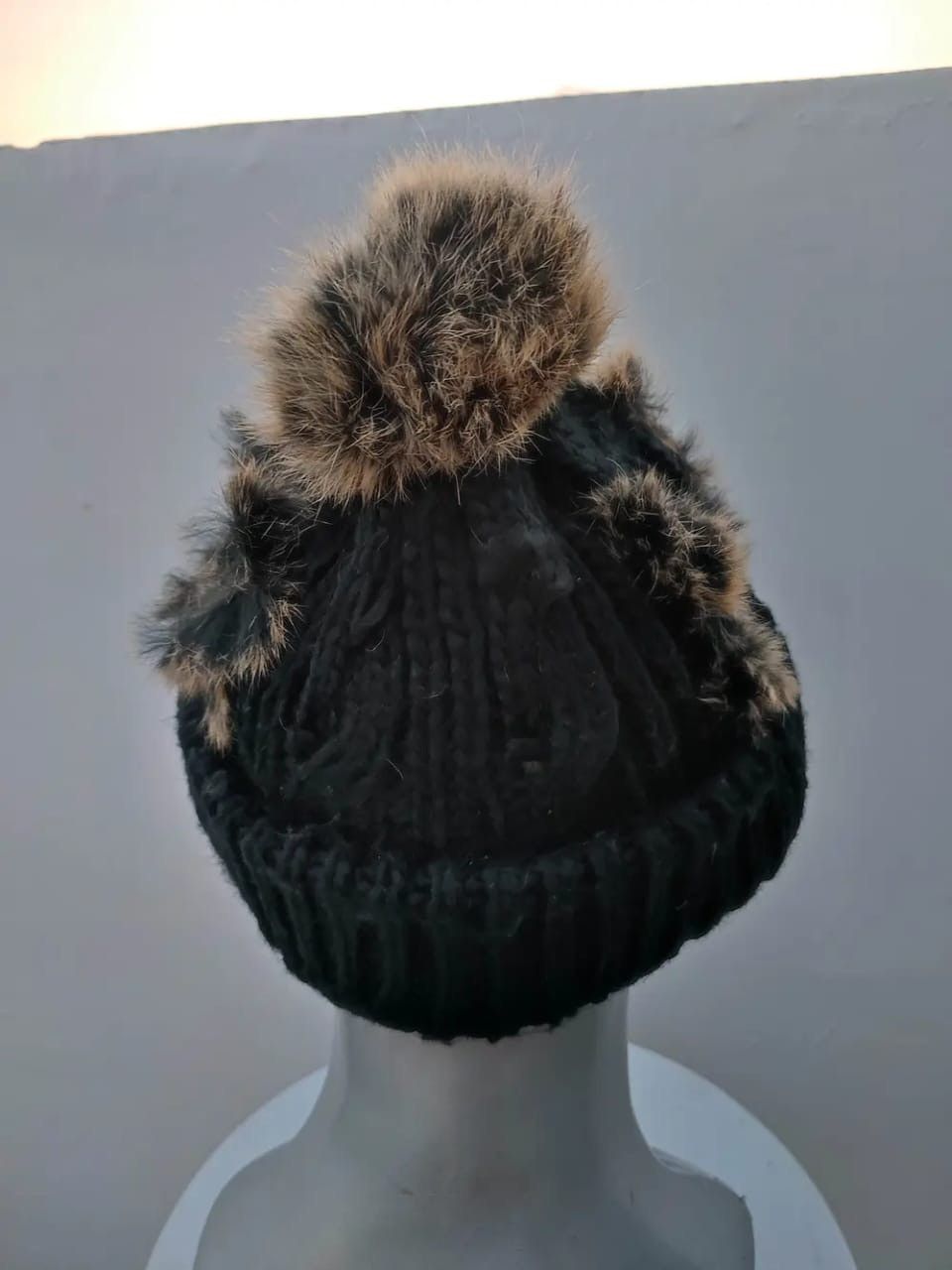 Other Unknown Japanese Mix Fur Design Beanie Hats Size ONE SIZE - 5 Thumbnail