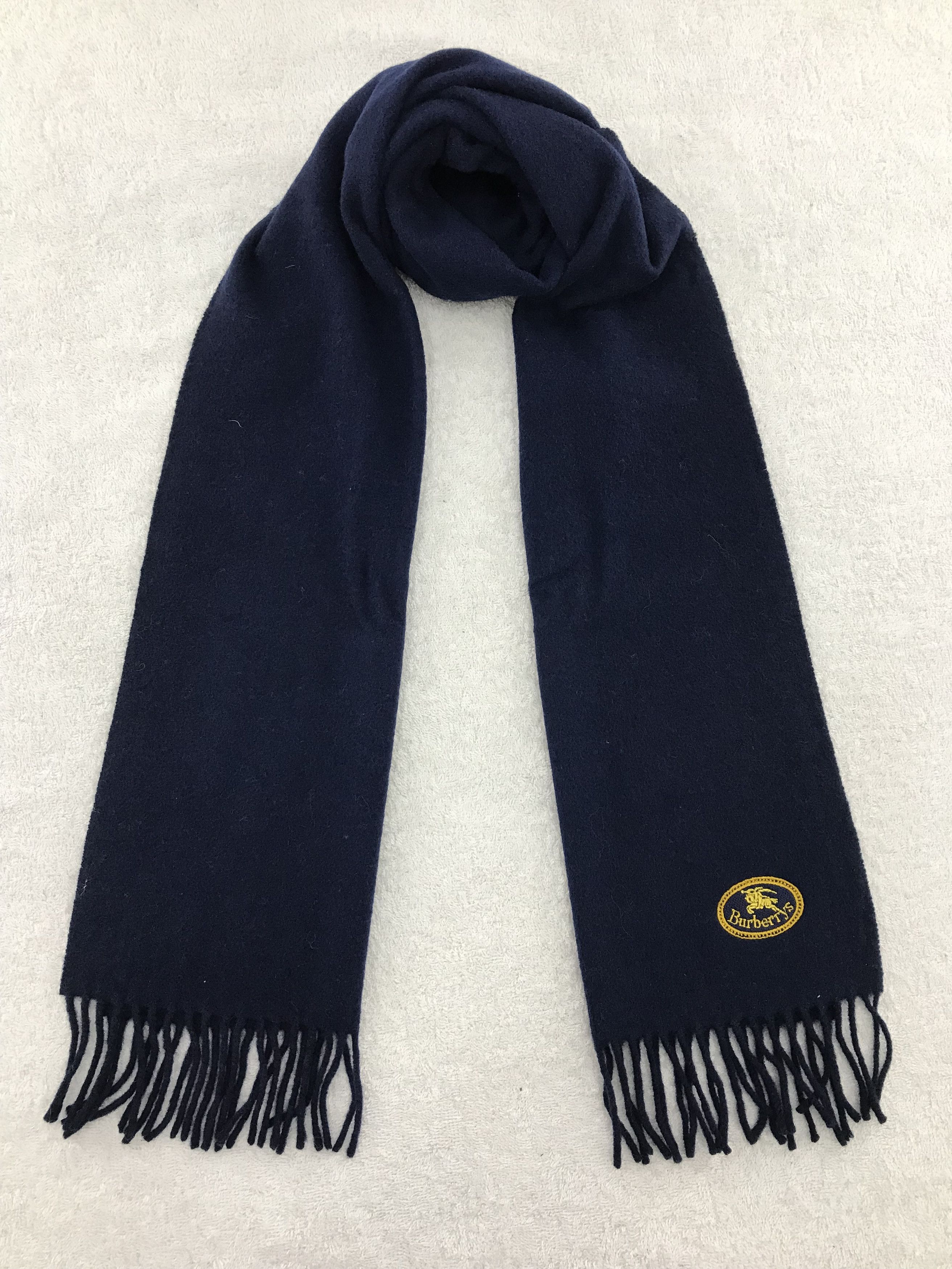 Burberry × Vintage Burberry Scarf / Muffler / Neckwear - WW223 Size ONE SIZE - 1 Thumbnail