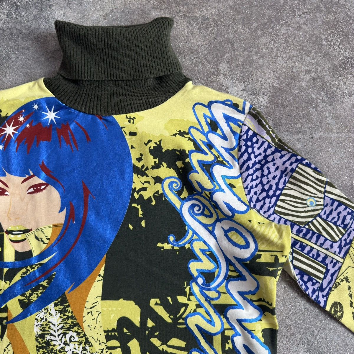 Custo Barcelona Custo Barcelona Long Sleeve Top (Jean Paul Gaultier style) Size M / US 6-8 / IT 42-44 - 5 Thumbnail