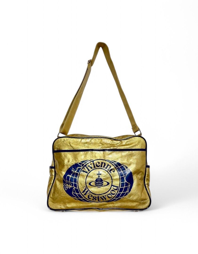 Vivienne Westwood Vivienne Westwood - Gold Shoulder Bag Handbag Orb Vintage Size ONE SIZE - 1 Thumbnail