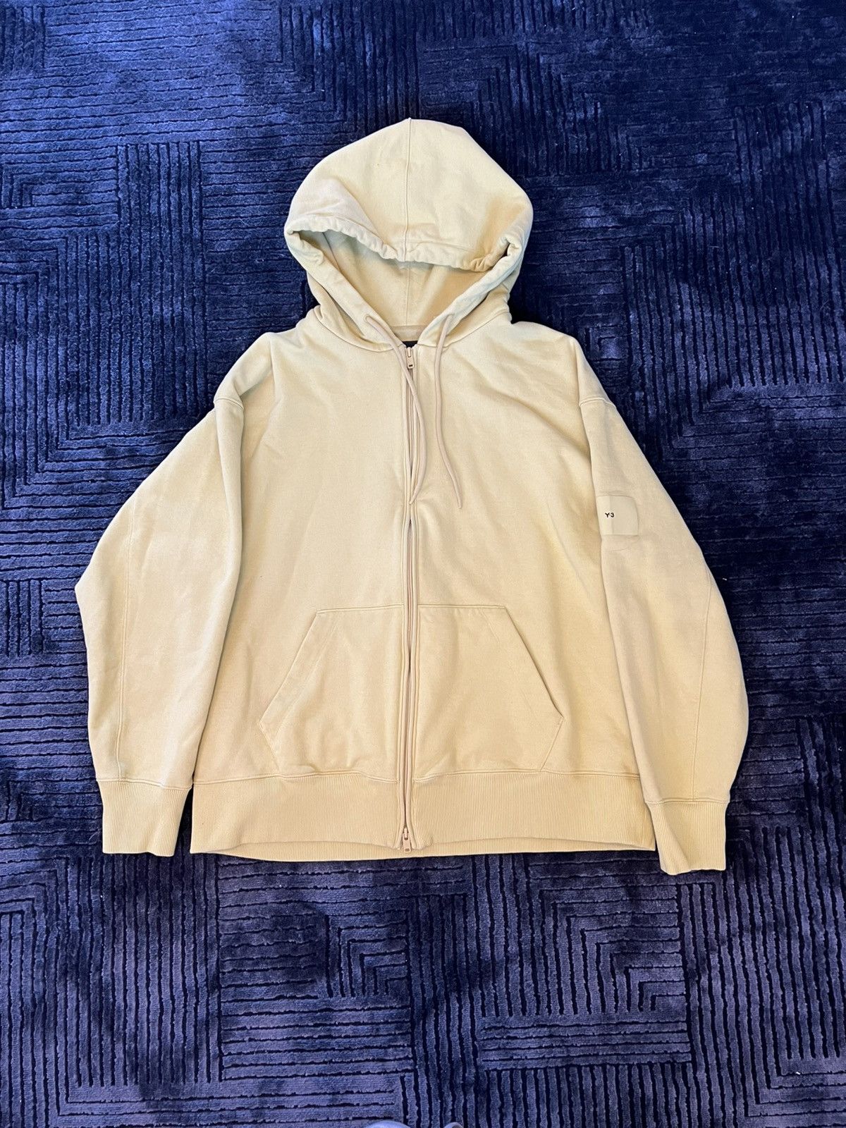 Y-3 Y-3 Plain Yellow Hoodie Size US XL / EU 56 / 4 - 1 Thumbnail