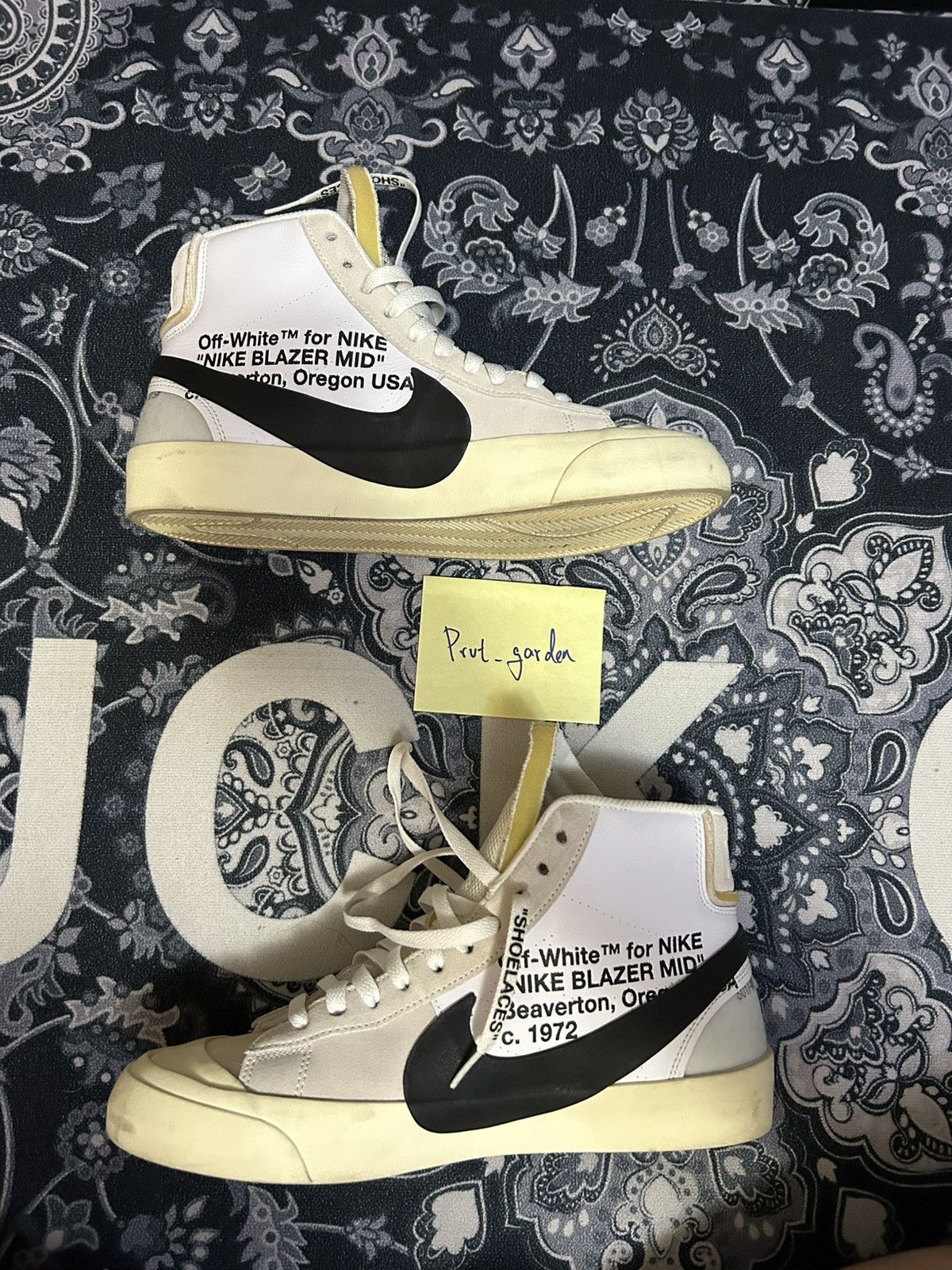 Nike × Off-White Nike Off White Blazer Mid THE TEN Size US 10.5 / EU 43-44 - 3 Thumbnail