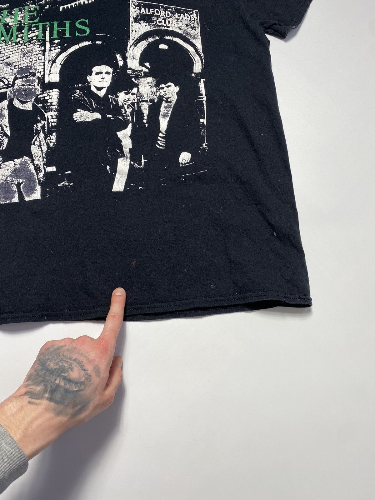 Band Tees × The Smiths × Vintage Vintage The Smiths Salford Lads Club Promo Tee Large Size US M / EU 48-50 / 2 - 6 Thumbnail