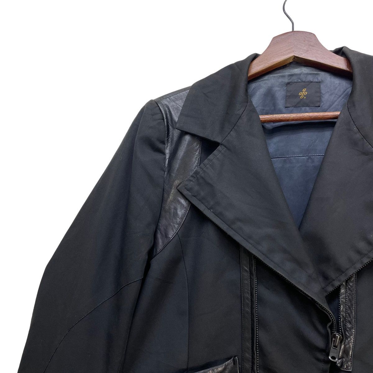 14th Addiction 🔥Made In Japan System Co Horse Hide Double Collar Jacket Size US M / EU 48-50 / 2 - 5 Thumbnail