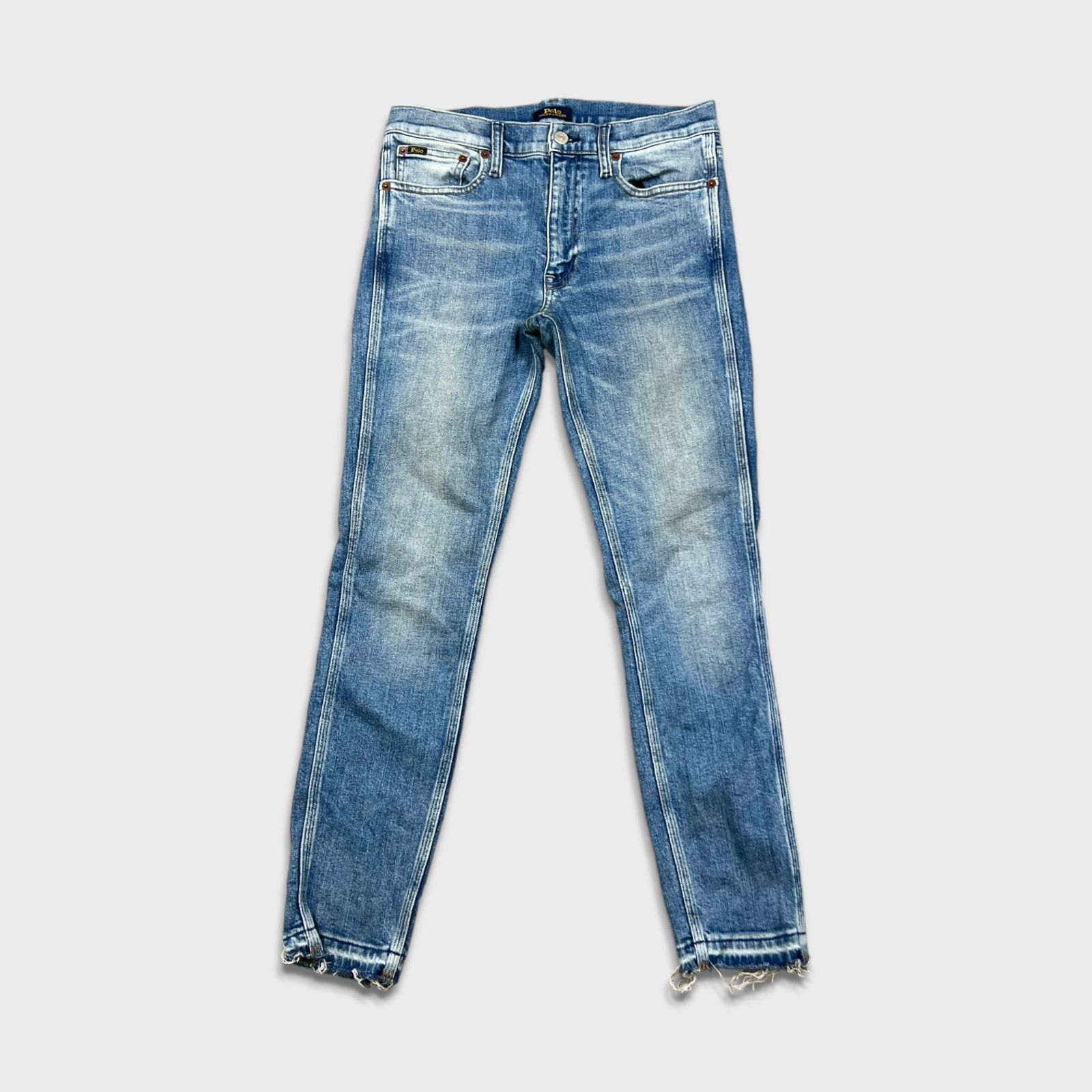 Polo Ralph Lauren × Ralph Lauren × Vintage Polo Ralph Lauren Jeans sz 28 Tompkins Mid Rise Skinny Denim Size 28" / US 6 / IT 42 - 1 Thumbnail