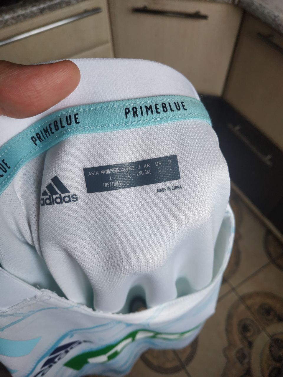 Adidas Adidas Auckland Blues 2021 Away Rugby Jersey Primeblue Size US L / EU 52-54 / 3 - 7 Thumbnail