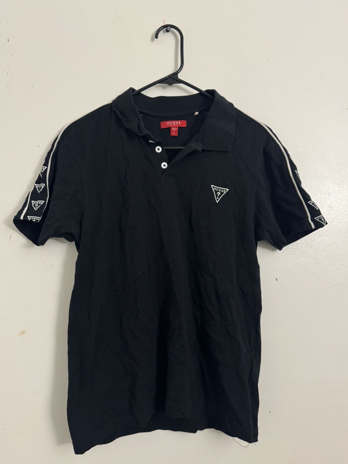 Band Tees × Guess × Japanese Brand Guess Polo Shirt Size US S / EU 44-46 / 1 - 1 Thumbnail