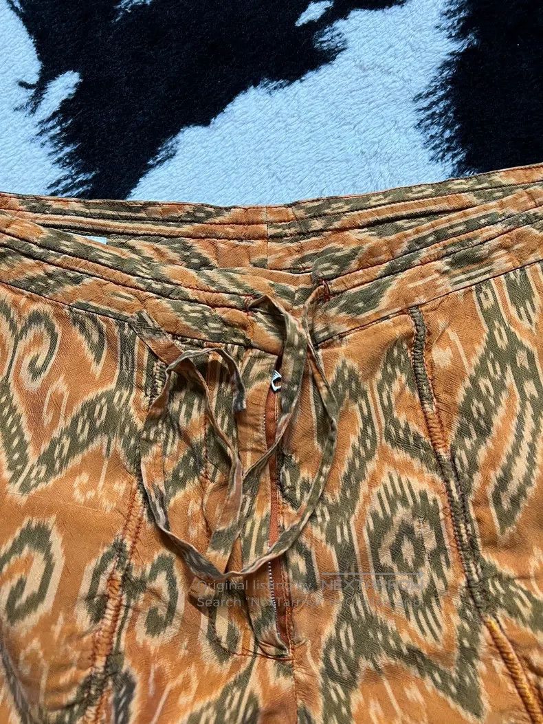 Dries Van Noten Dries Van Noten Silk Crop Pants Size 35" - 4 Thumbnail