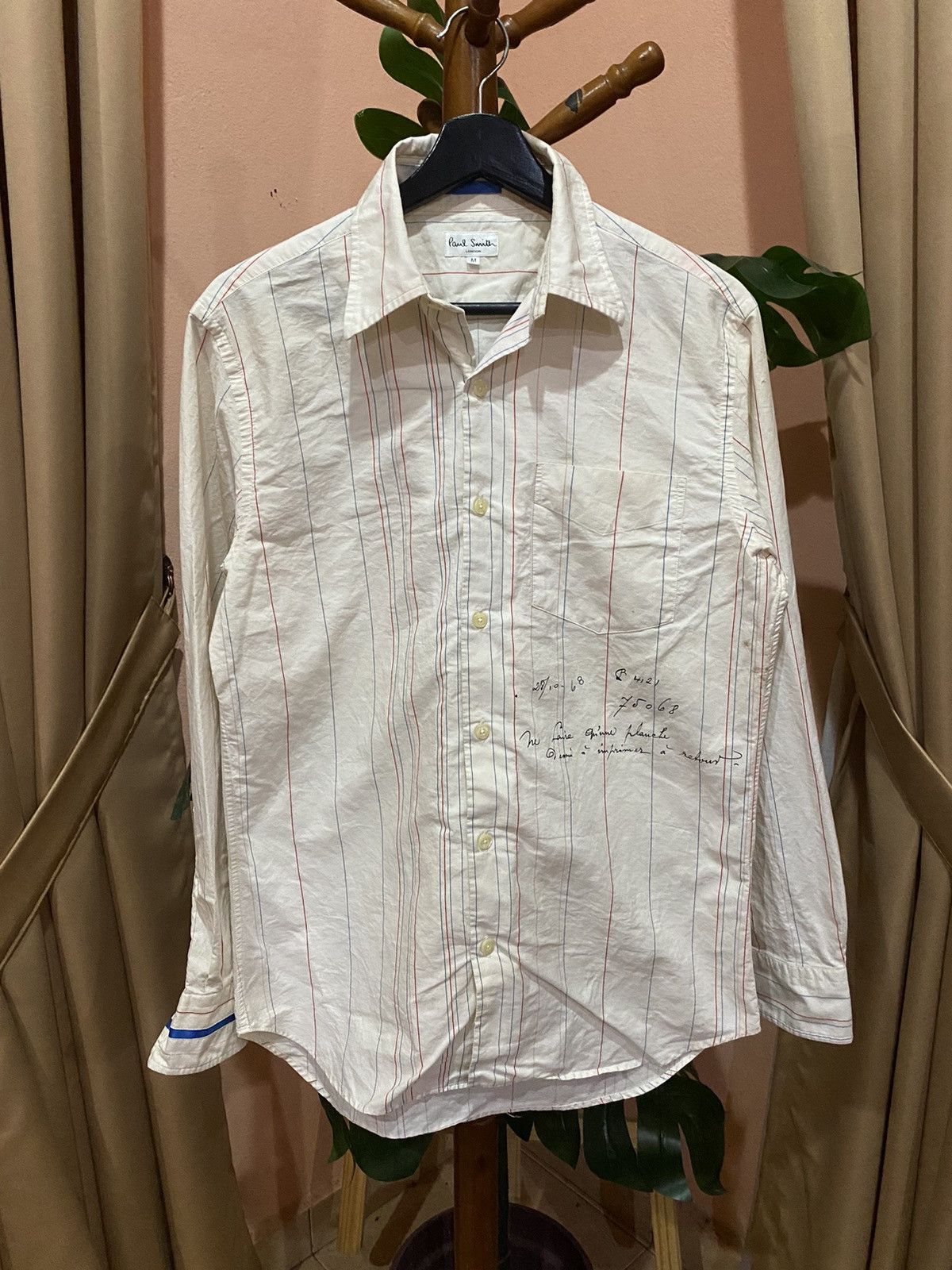 Paul Smith VINTAGE PAUL SMITHS BUTTON UP SHIRT Size US S / EU 44-46 / 1 - 3 Thumbnail