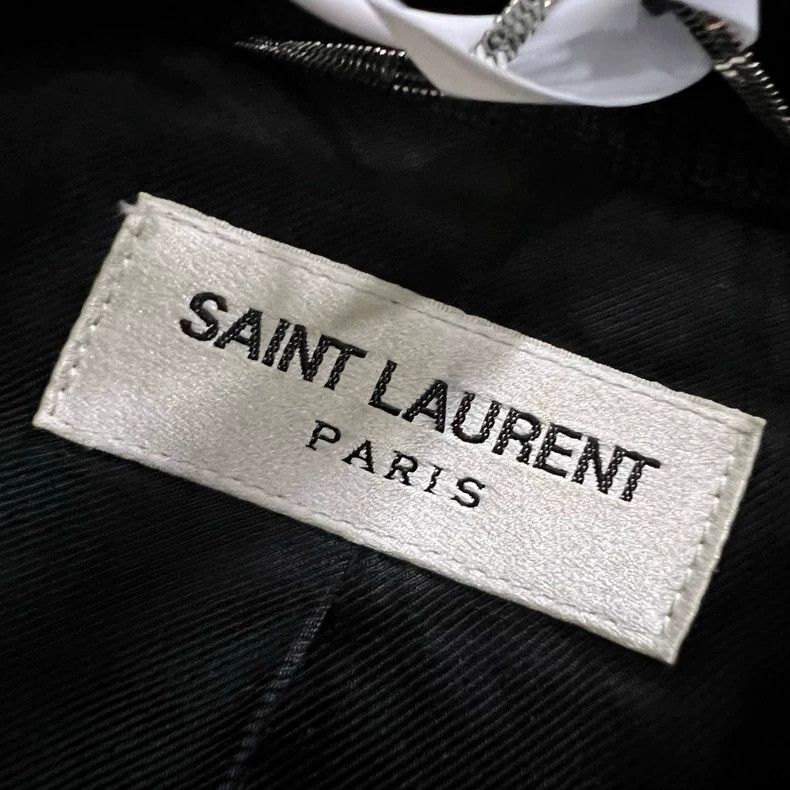 Saint Laurent Paris saint Laurent parisBlack and white Teddy jacket 2503-Nexta Size US S / EU 44-46 / 1 - 5 Thumbnail