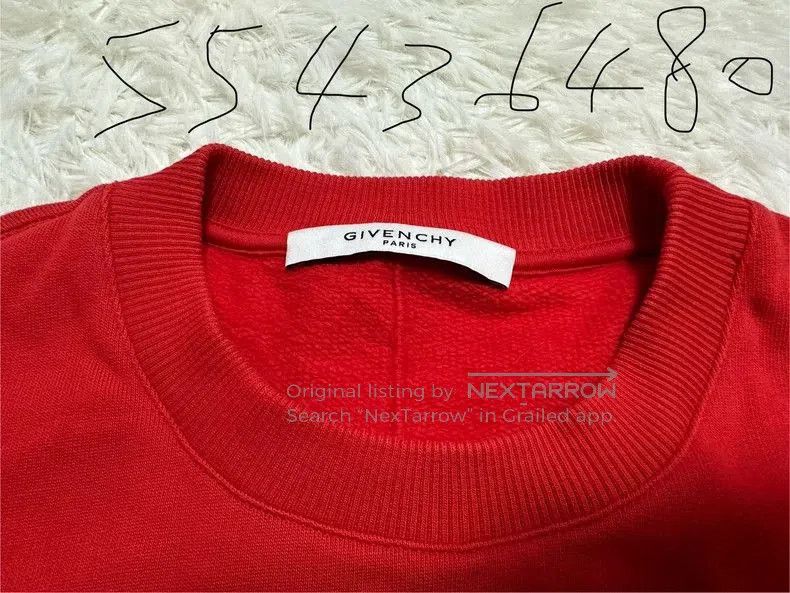 Givenchy Givenchy Red Deer Graphic Sweatshirt. Size US M / EU 48-50 / 2 - 3 Thumbnail