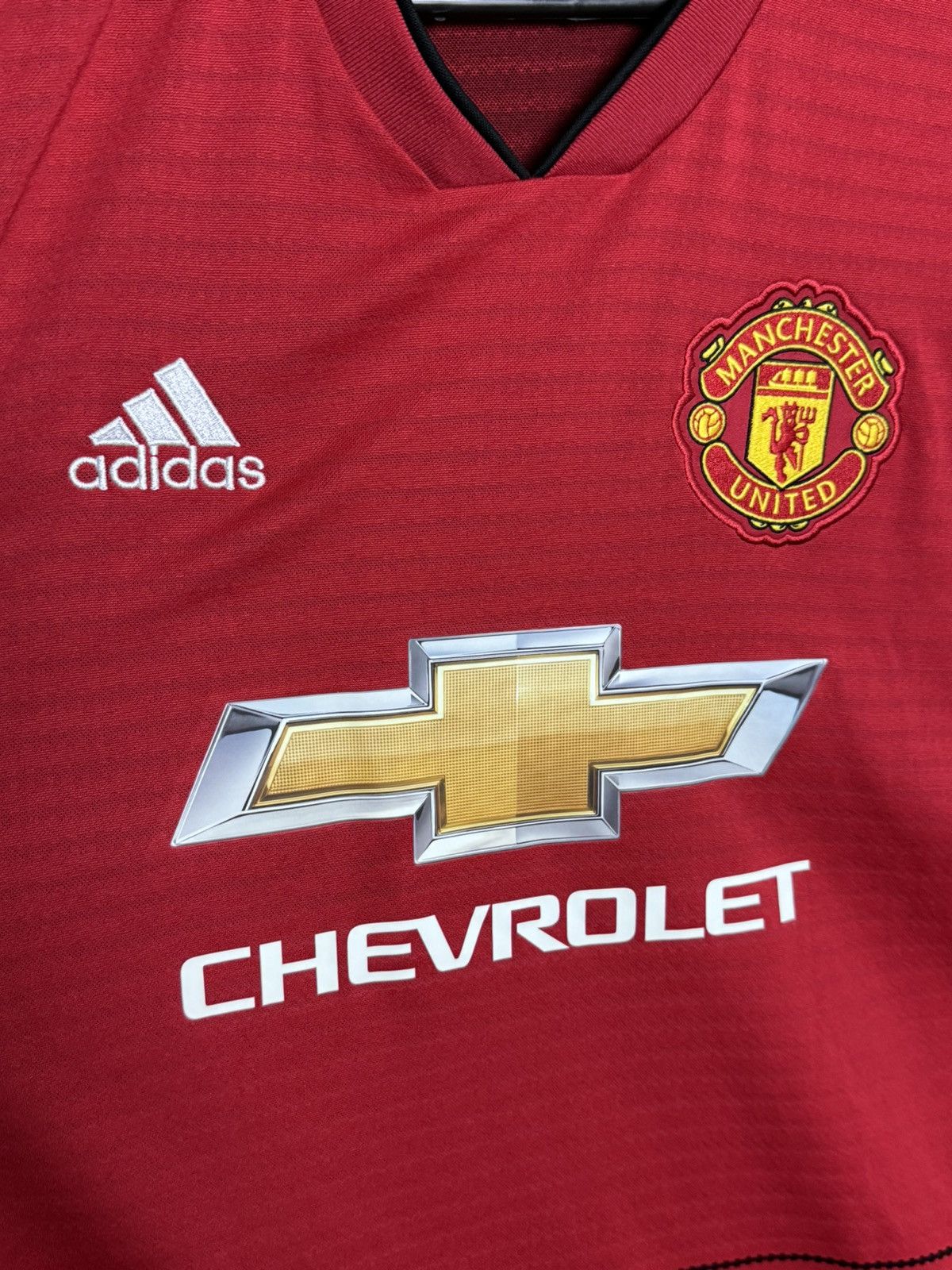 Adidas Manchester United 18/19 Home Football Jersey T-Shirt Size US M / EU 48-50 / 2 - 3 Thumbnail