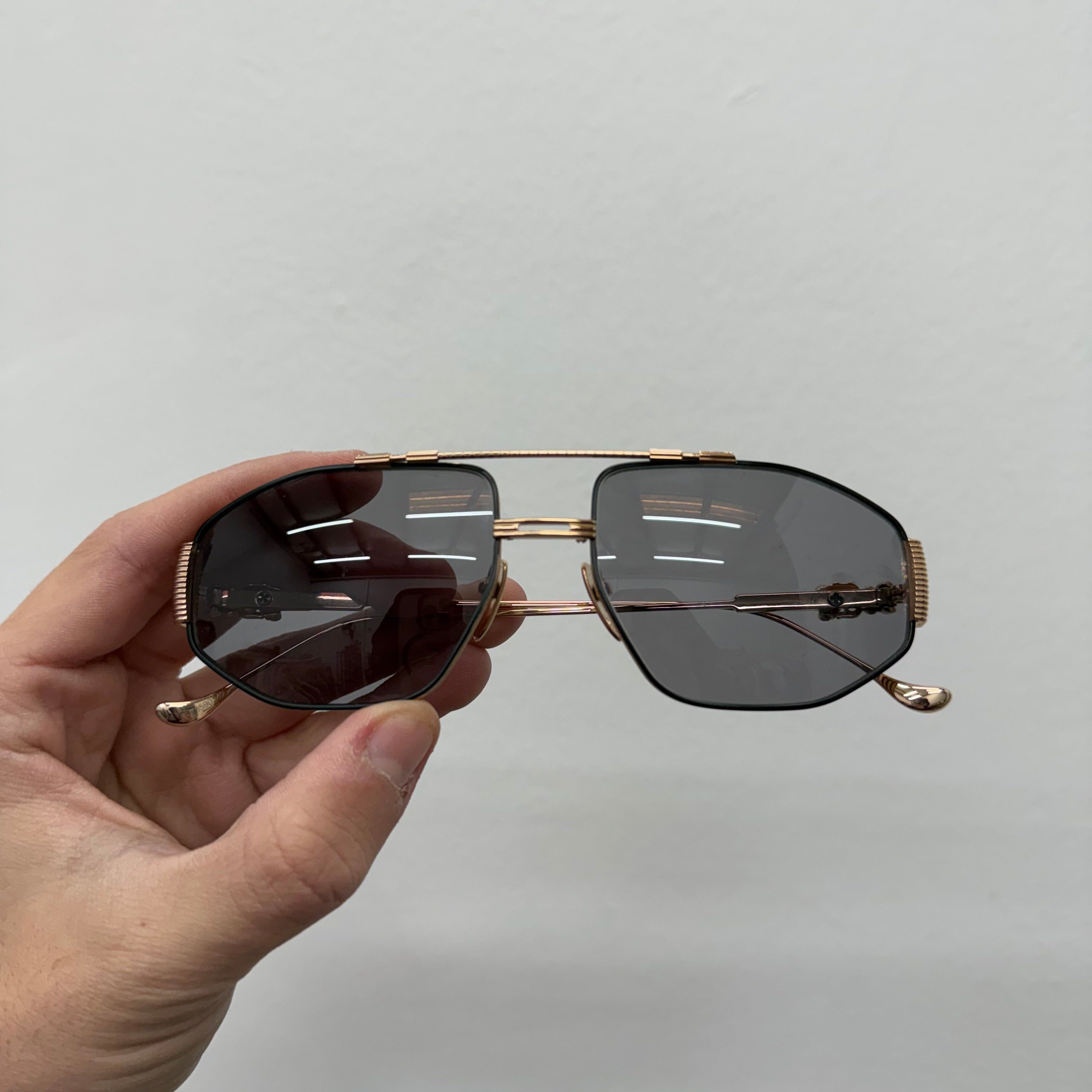 Chrome Hearts Chrome Hearts Pump Station Gold Sunglasses RARE Size ONE SIZE - 2 Thumbnail