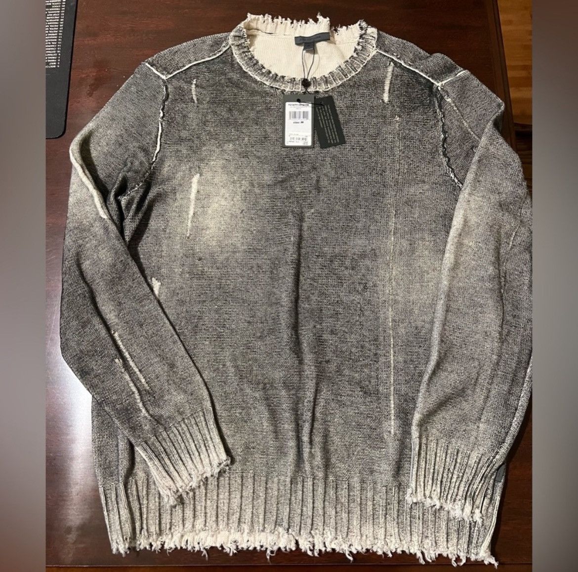 John Varvatos Atchison Sweater. Medium Size US M / EU 48-50 / 2 - 8 Thumbnail