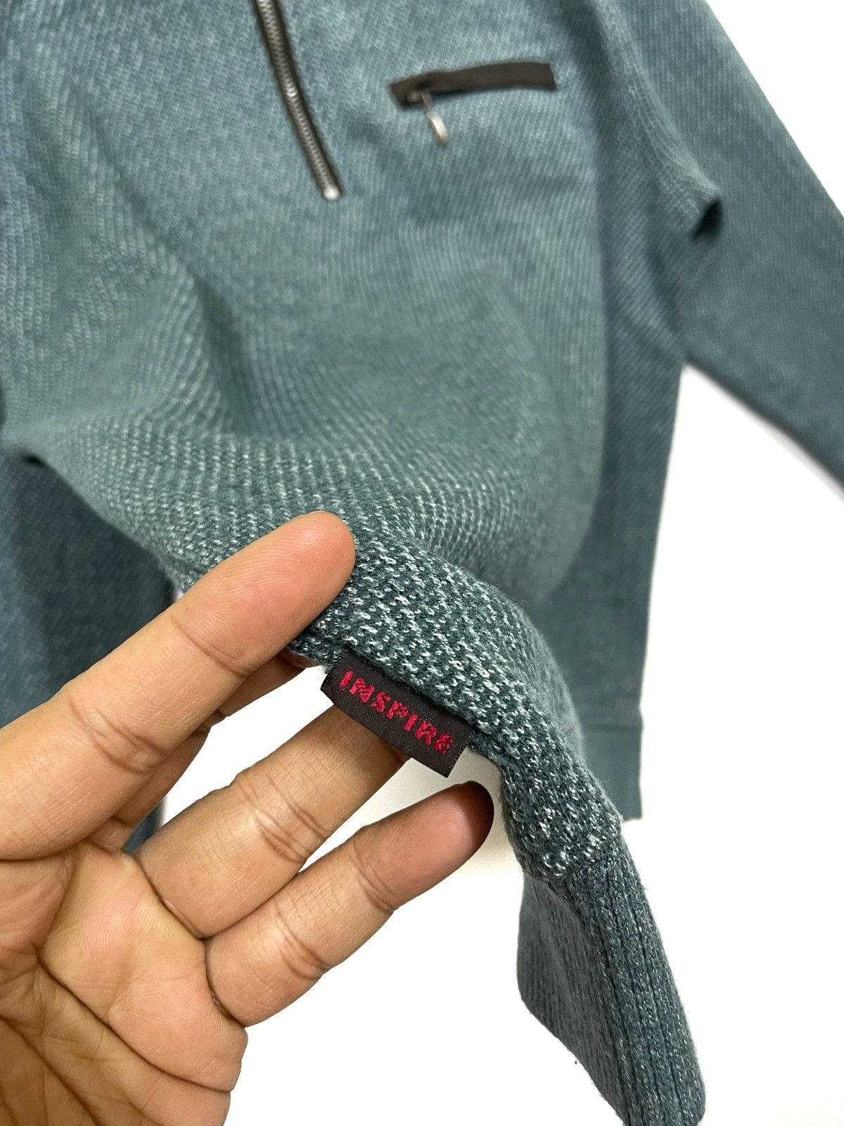 Japanese Brand × Vintage Vintage 90s halfzip Inspire Size US M / EU 48-50 / 2 - 4 Thumbnail