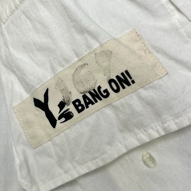 Yohji Yamamoto Yohji Yamamoto 22AW Cotton White Hooded Shirt 2505-Nextarro Size US M / EU 48-50 / 2 - 9 Thumbnail