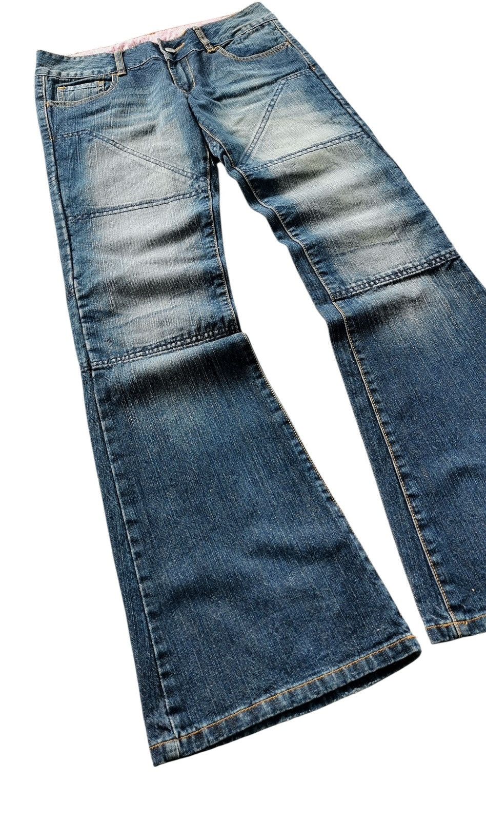 Common Projects Hornee SA-W3 Ladies Bootcut Motorcycle Jeans Include Kevlar Size 31" - 4 Thumbnail