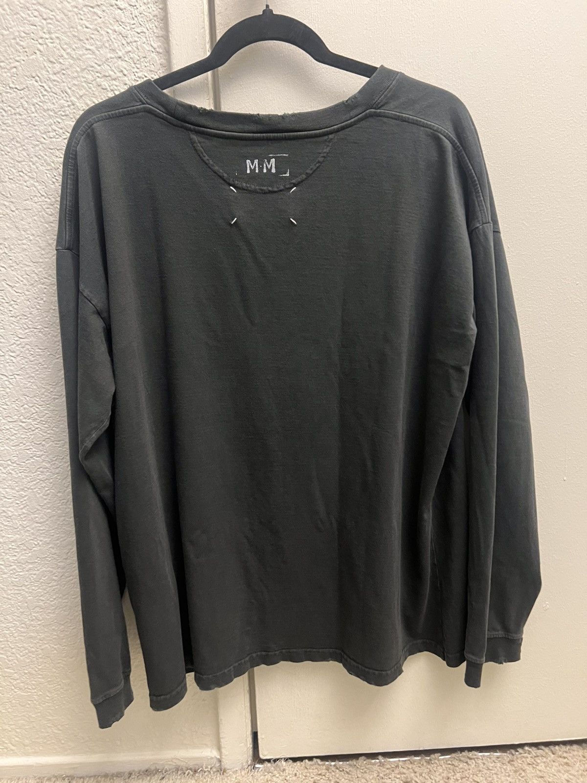 トップス Maison Margiera dark gray long sleeve T Men's Maison Margiela Long Sleeve T Shirts | Grailed