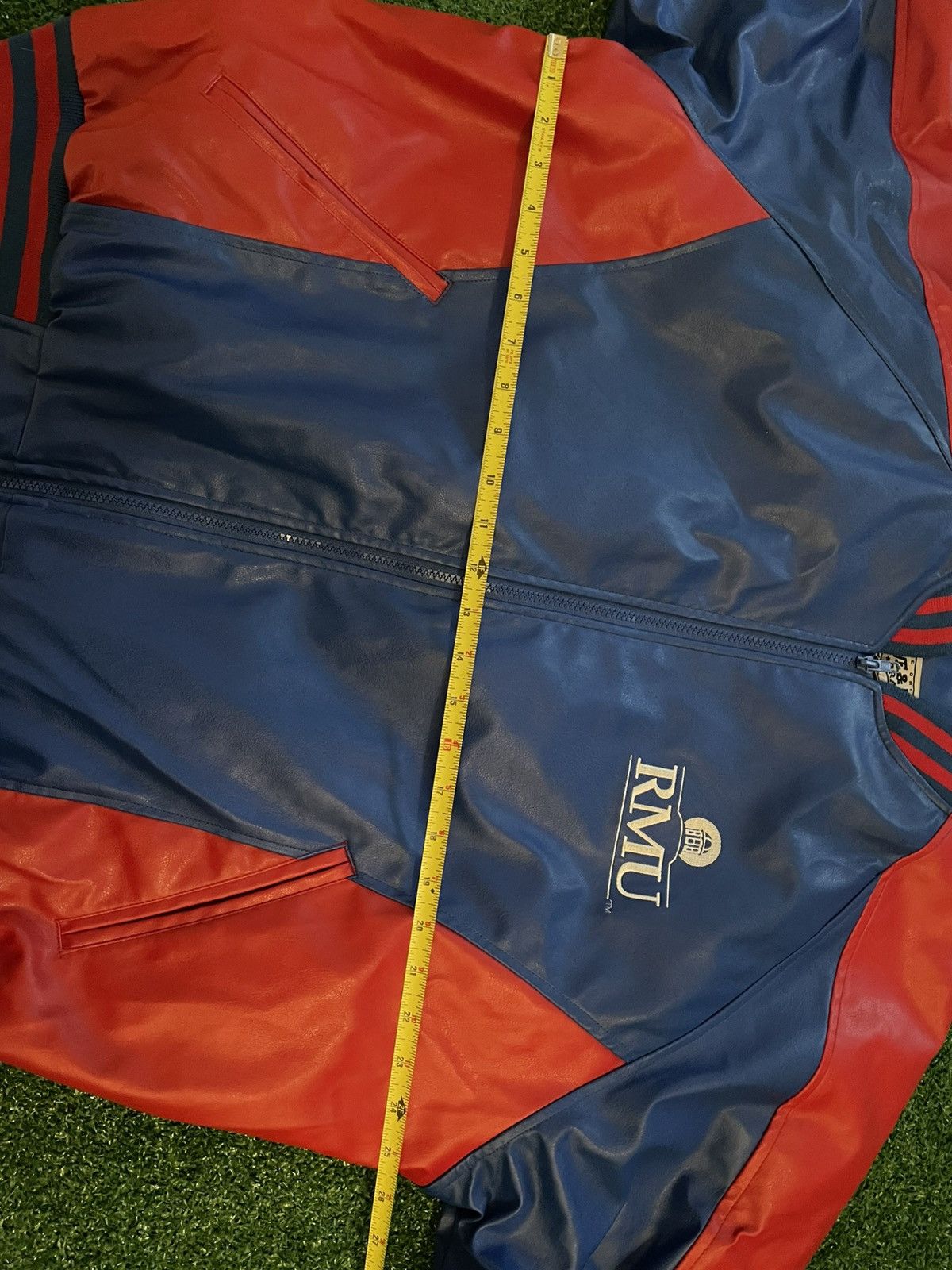 Steve And Barrys Vintage Y2K Robert Morris Steve & Barry’s Bomber Jacket Size US L / EU 52-54 / 3 - 5 Thumbnail