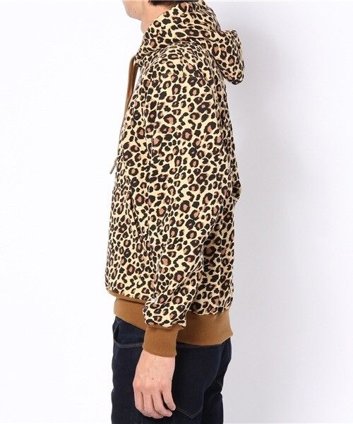 Champion Champion Leopard Printed Sweatshirt With Hoodie Size US L / EU 52-54 / 3 - 3 Thumbnail