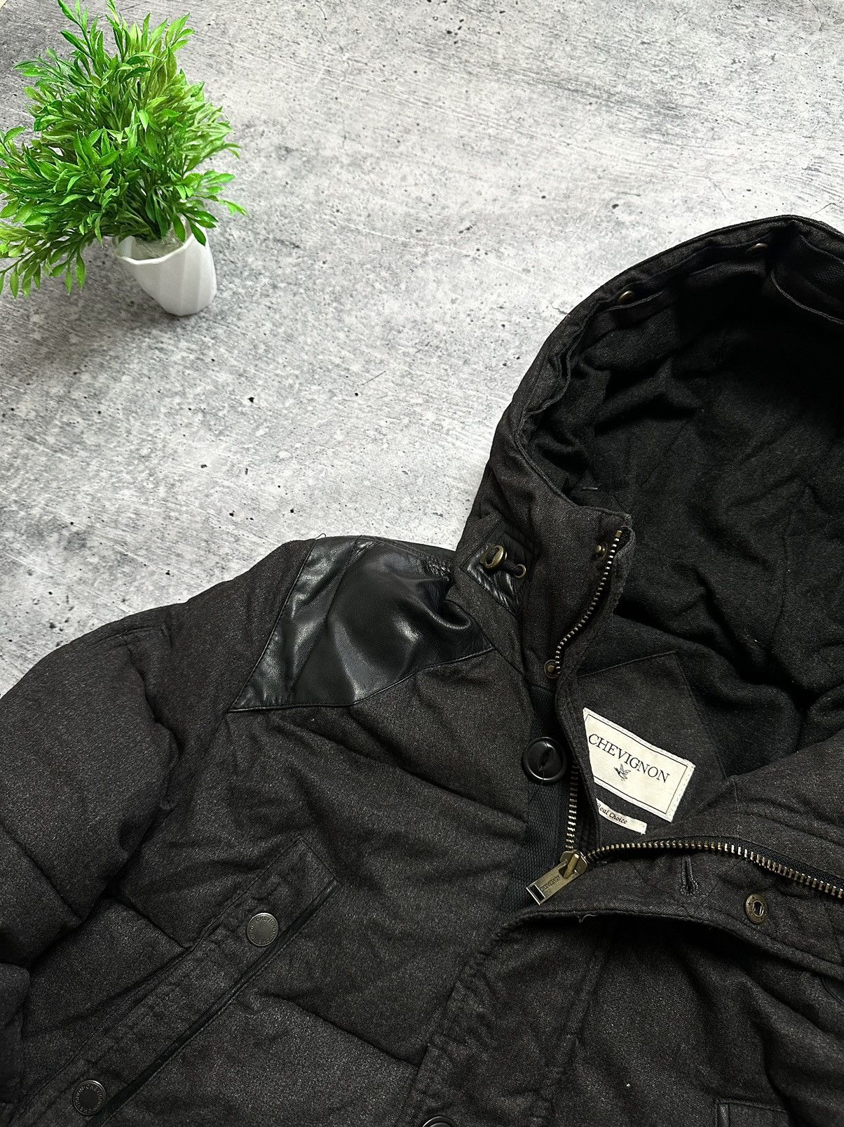 Chevignon Vintage Chevignon Down Puffer TOGS Parka Jacket Size US M / EU 48-50 / 2 - 6 Thumbnail