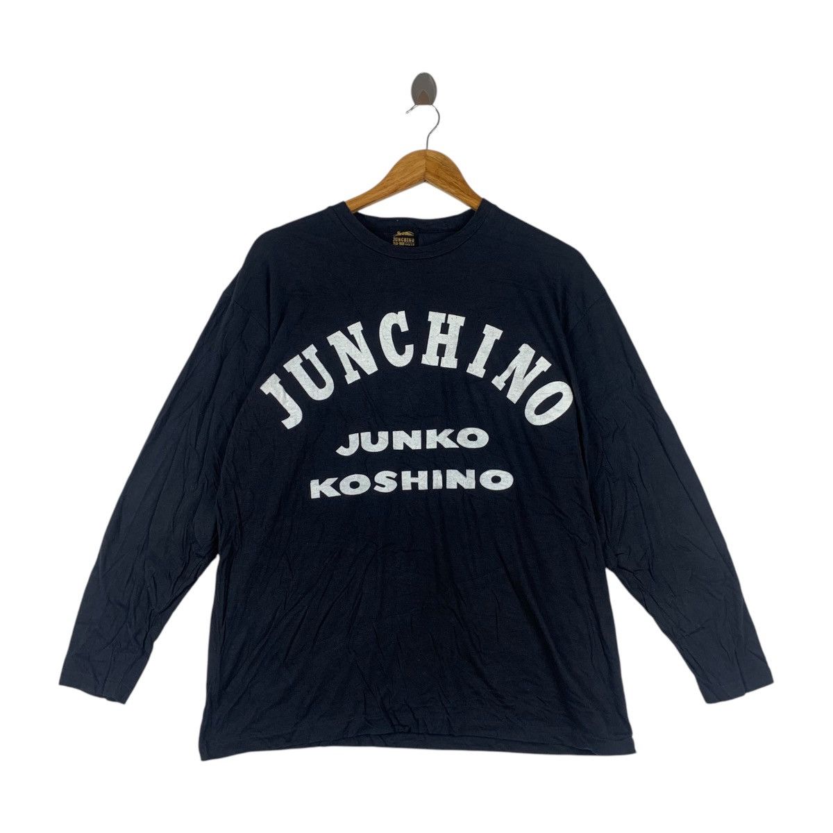 Vintage Vintage JUNKO KOSHINO JUNCHINO Collection Tee Shirt Top Size M / US 6-8 / IT 42-44 - 1 Thumbnail