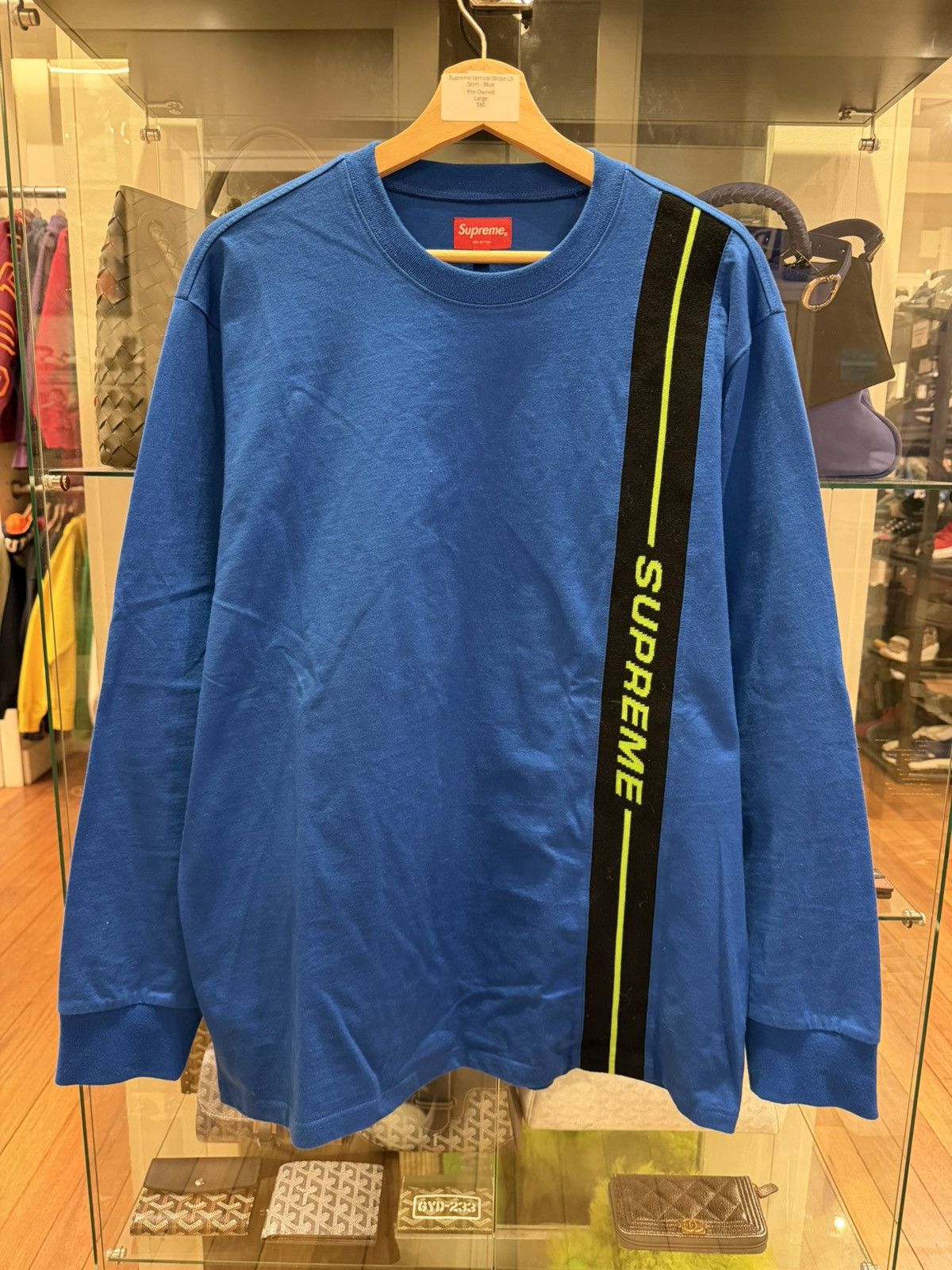Supreme Supreme Vertical Stripe LS Shirt Size US L / EU 52-54 / 3 - 1 Thumbnail
