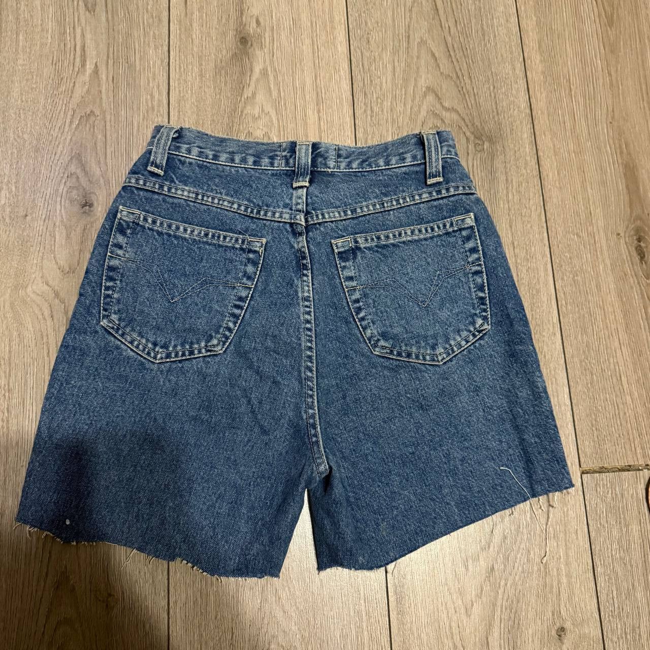Versace Jeans Couture Versace Jeans Couture Vintage Blue Mini Shorts Jeans EU 28 Size 27" / US 4 / IT 40 - 5 Thumbnail