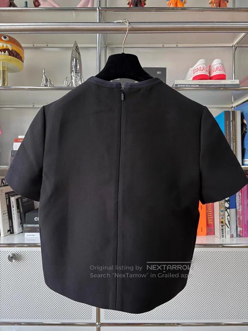 Fendi Fendi Black patch sheepskin mini monster short sleeve, 100 Size XS / US 0-2 / IT 36-38 - 4 Thumbnail