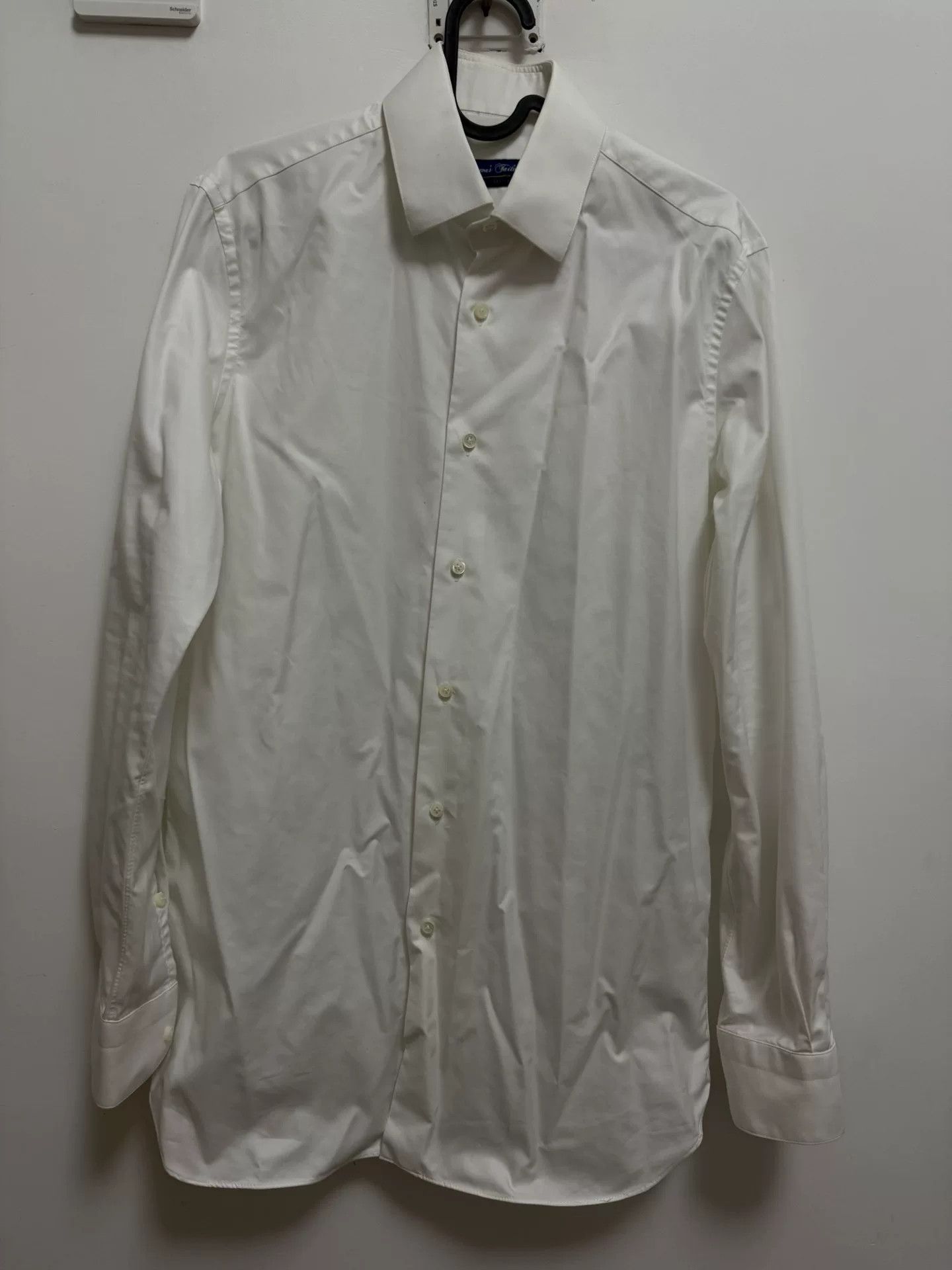 Other Brown's Tailor White Long-Sleeve Shirt Size US M / EU 48-50 / 2 - 1 Thumbnail