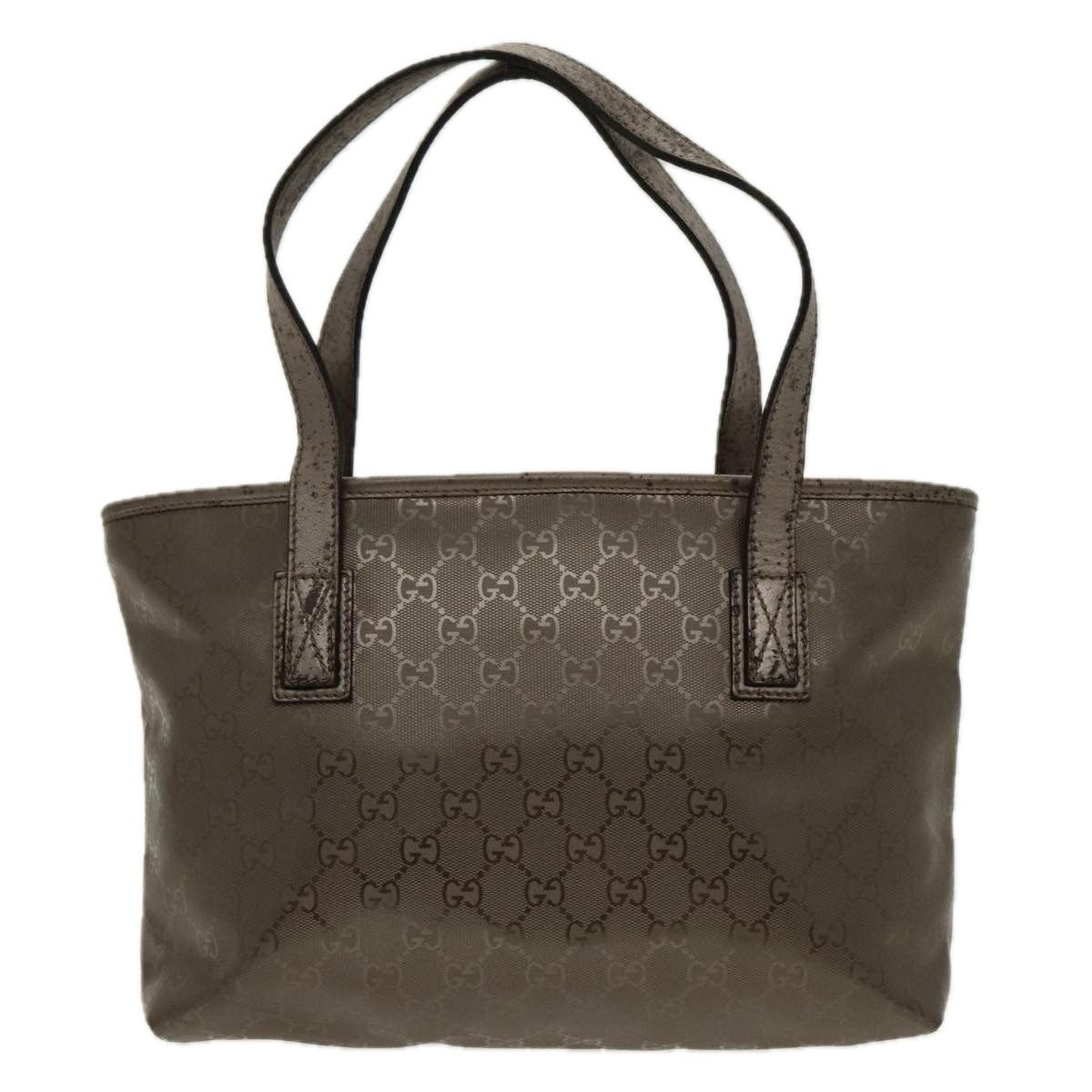 Gucci GUCCI GG Implementation Tote Bag Silver Metallic Size ONE SIZE - 3 Thumbnail