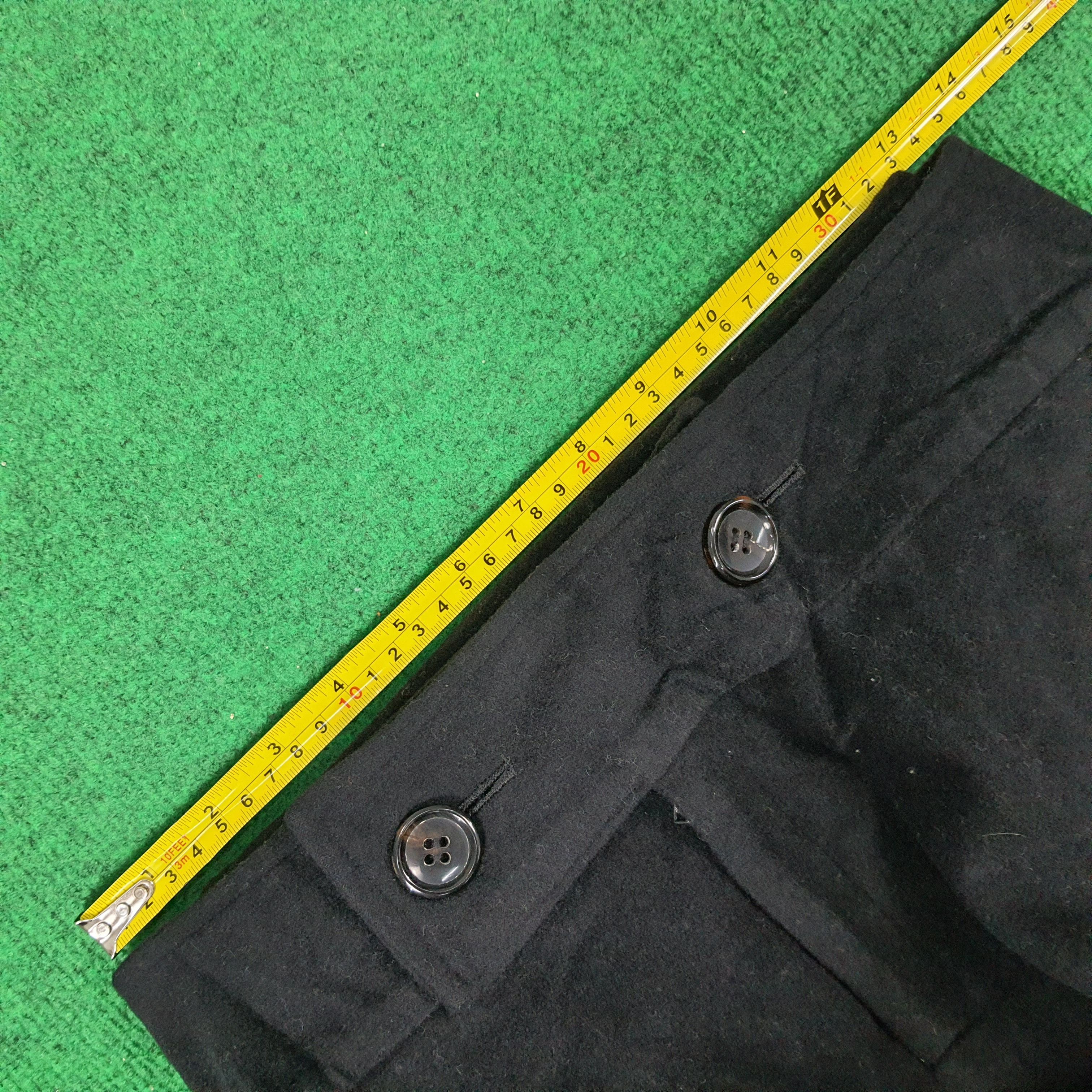 Vintage Vintage Y's by Yohji Yamamoto Pocket Wool Skirts C172N5 Size 26" / US 2 / IT 38 - 10 Thumbnail